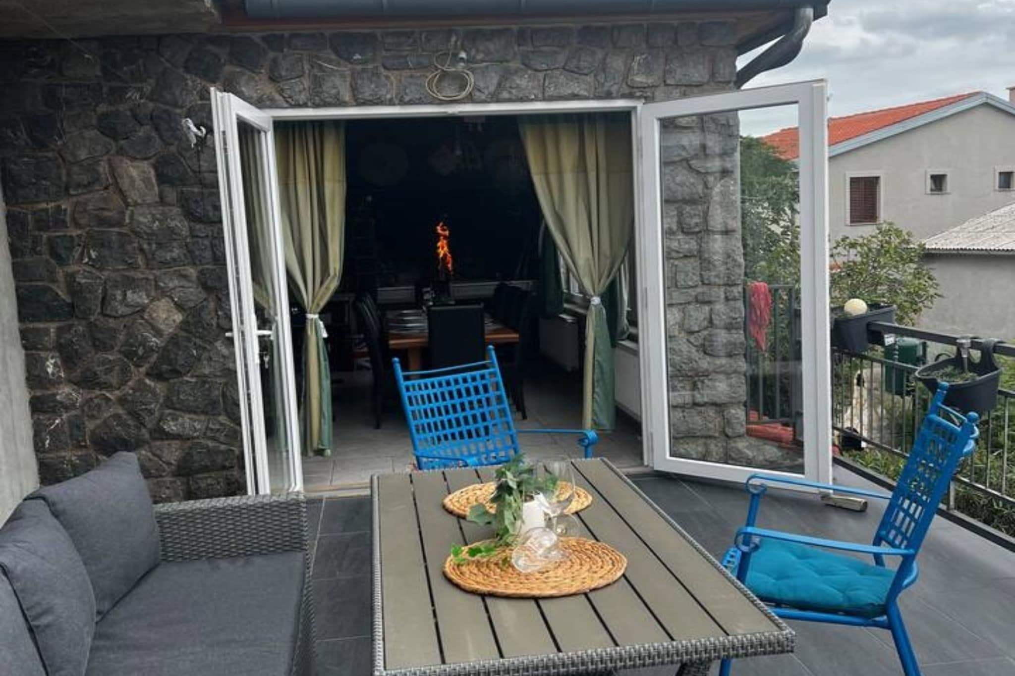 House Burić - Two Bedroom House-Terrace balcony