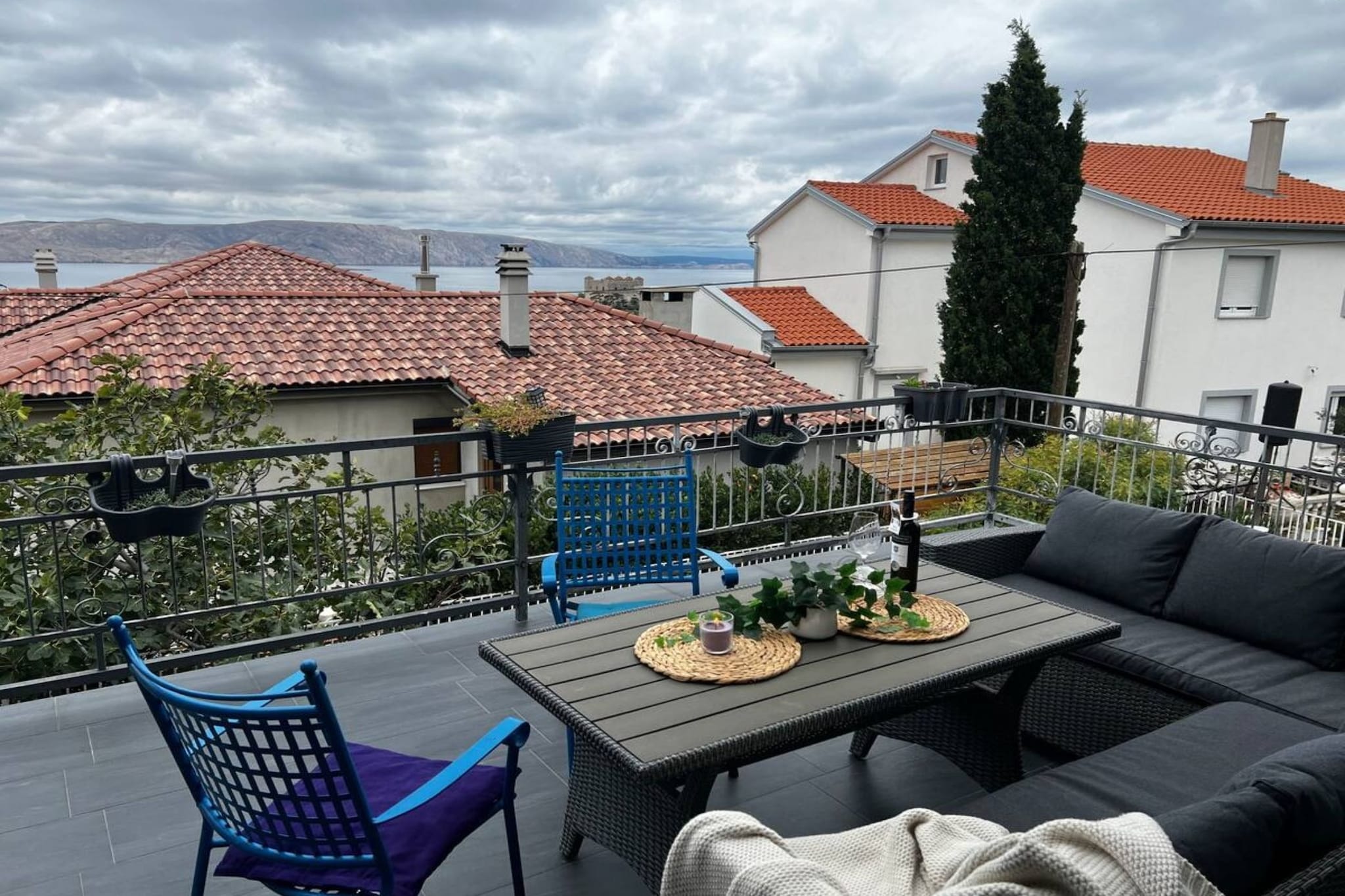 House Burić - Two Bedroom House-Terrace balcony