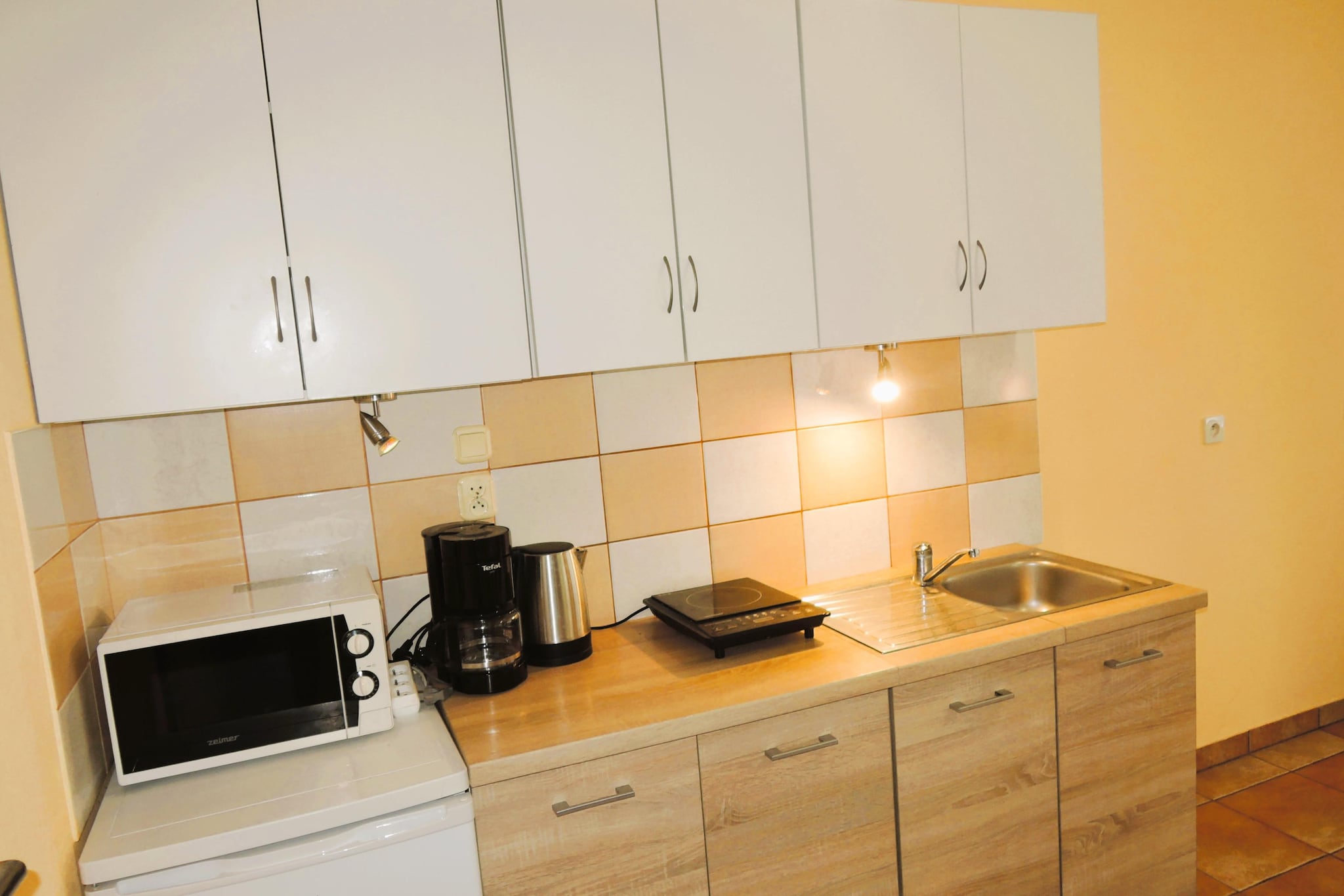 Mieszkanie na parterze dla 4 osób 2 pokojowe-Kitchen