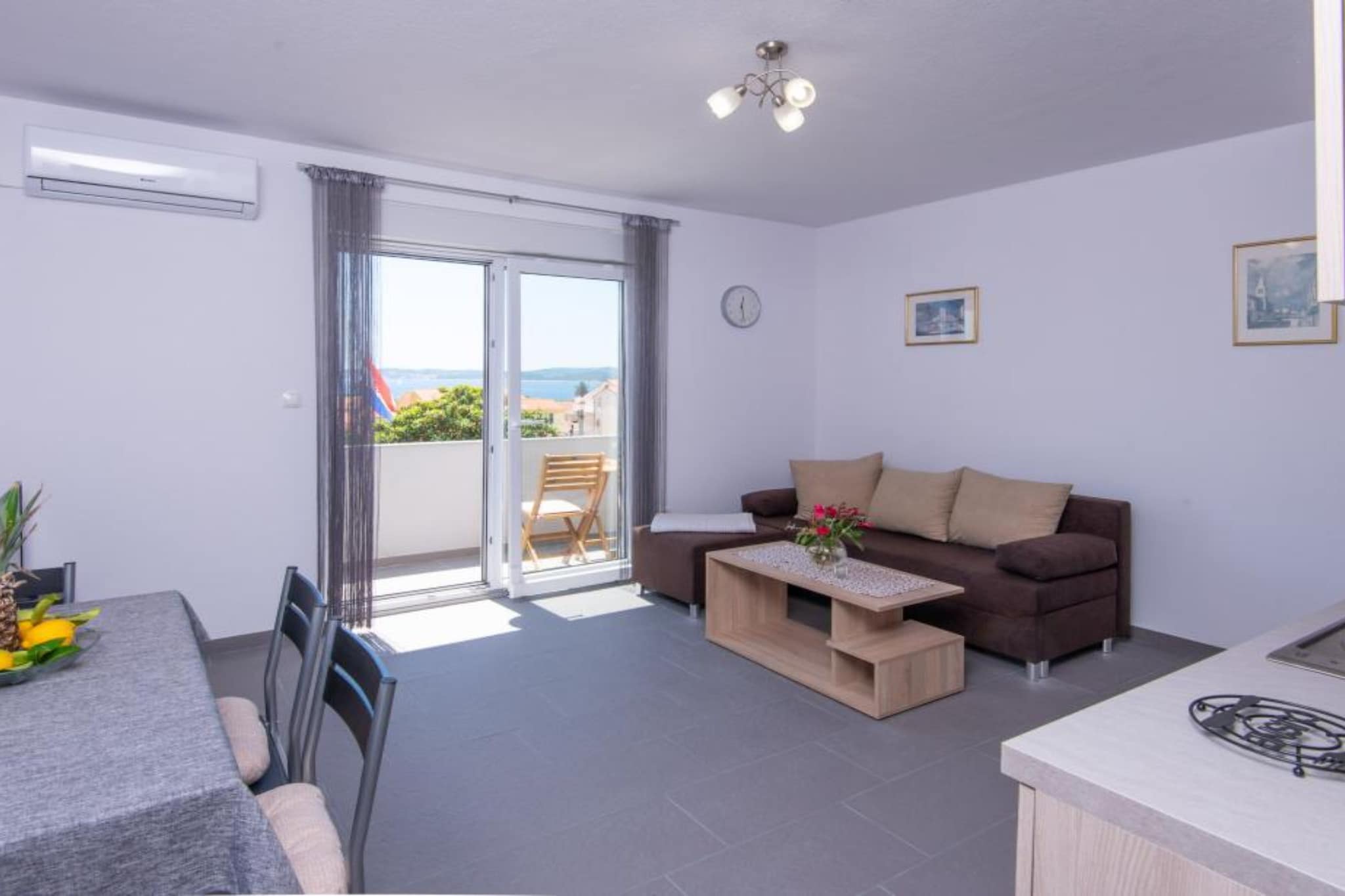 Peaceful Apartments Harfa-One Bedroom Apartment with Balcony and Partial Sea View 1
