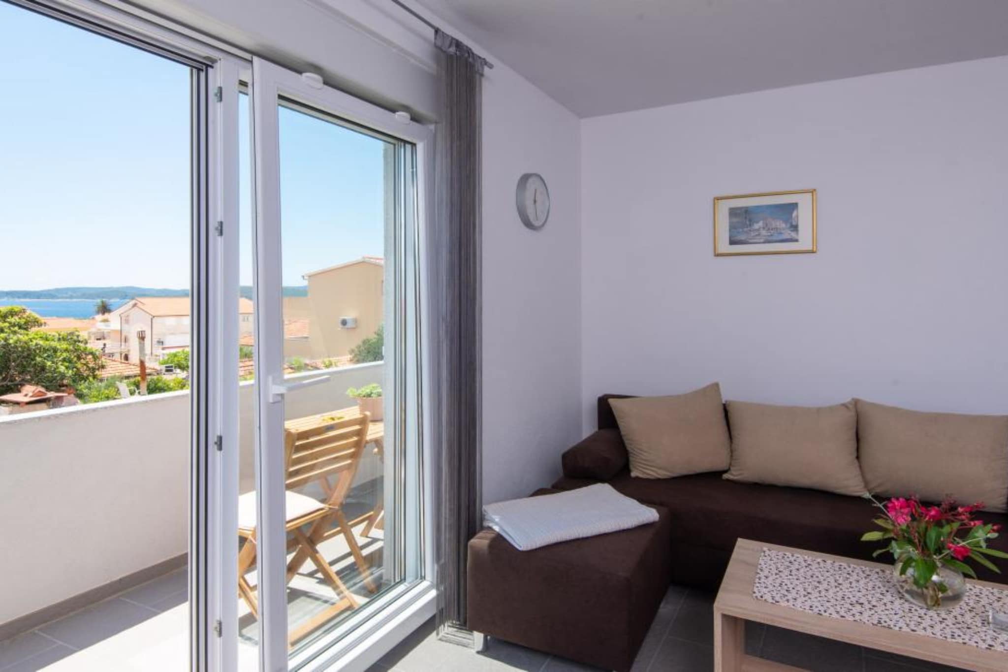 Peaceful Apartments Harfa-One Bedroom Apartment with Balcony and Partial Sea View 1