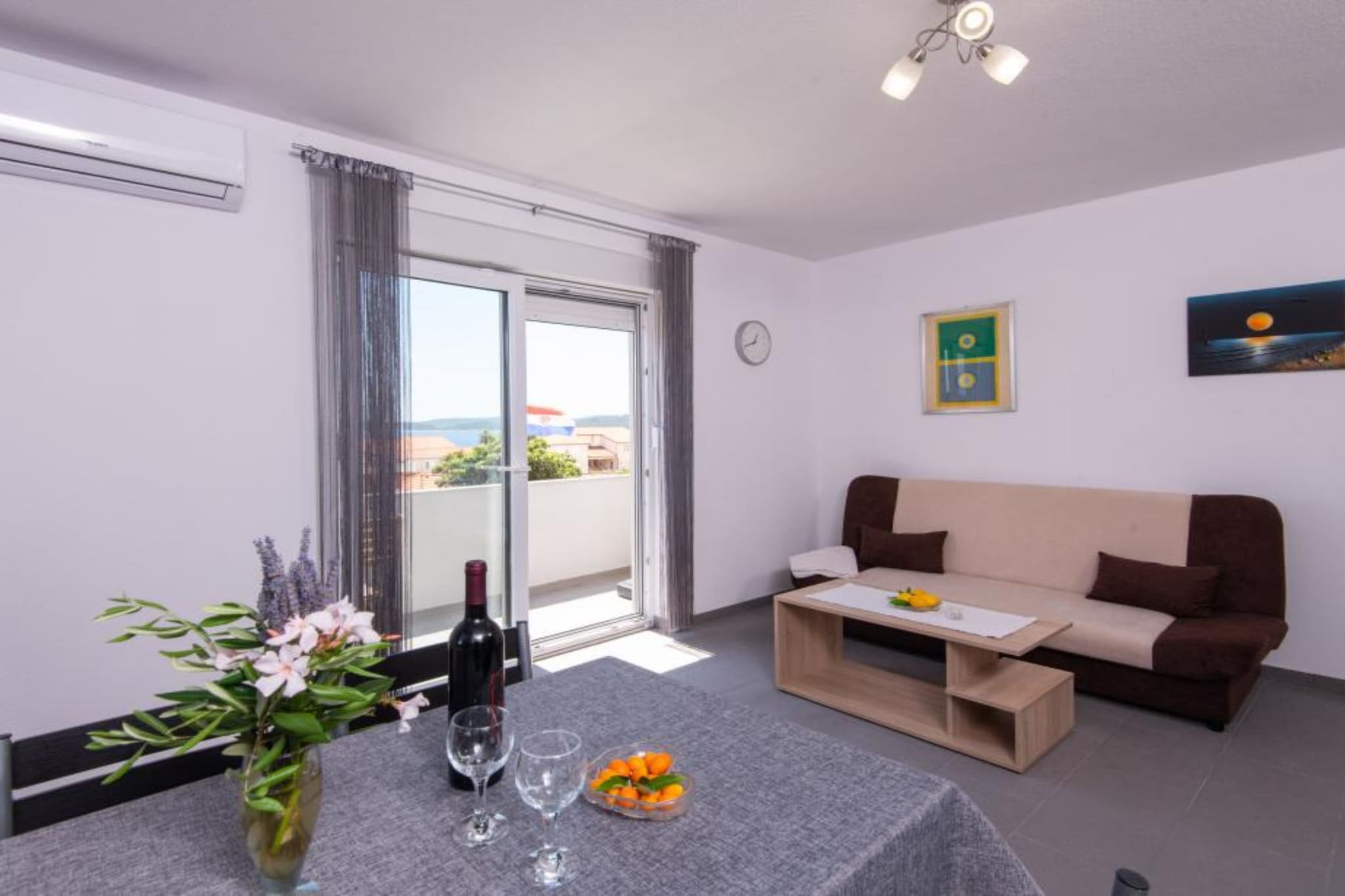 Peaceful Apartments Harfa- One Bedroom Apartment with Balcony and Partial Sea View 2