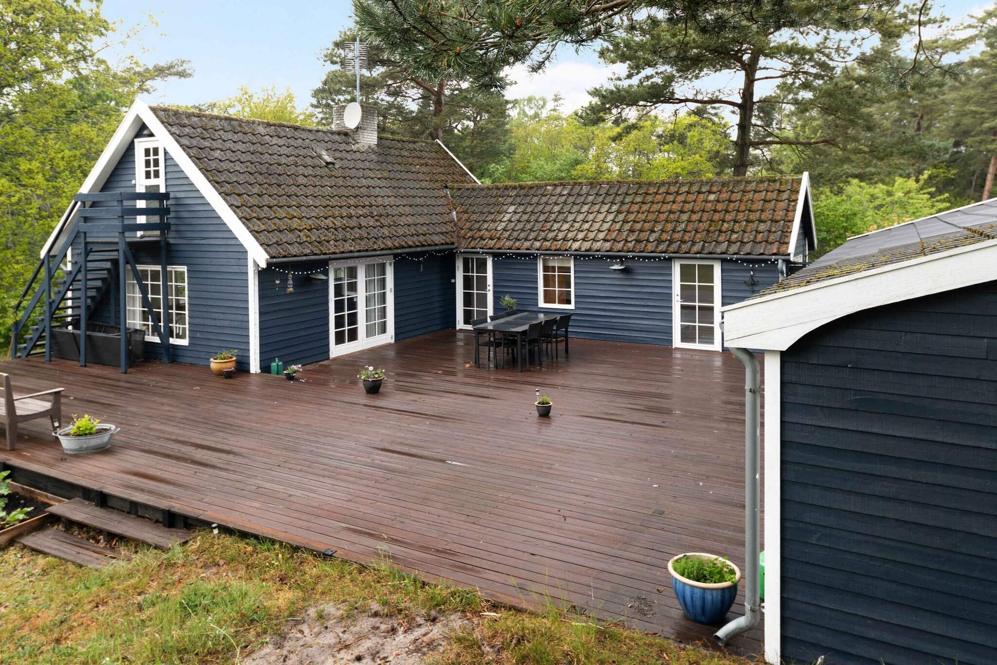 5 Sterne Ferienhaus in Nexø-Im Freien