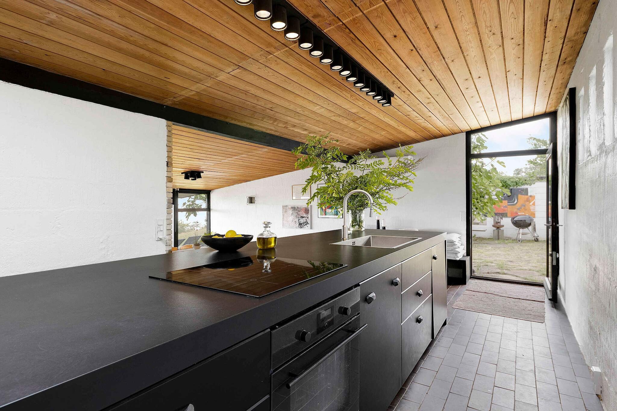 5 Sterne Ferienhaus in Gudhjem-Innenbereich