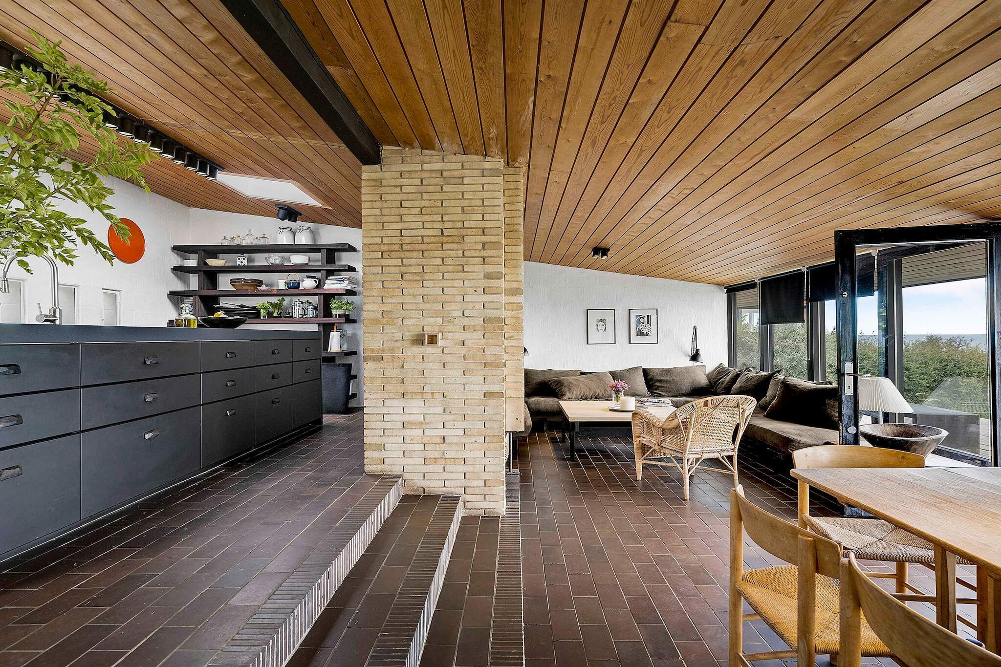 5 Sterne Ferienhaus in Gudhjem-Innenbereich