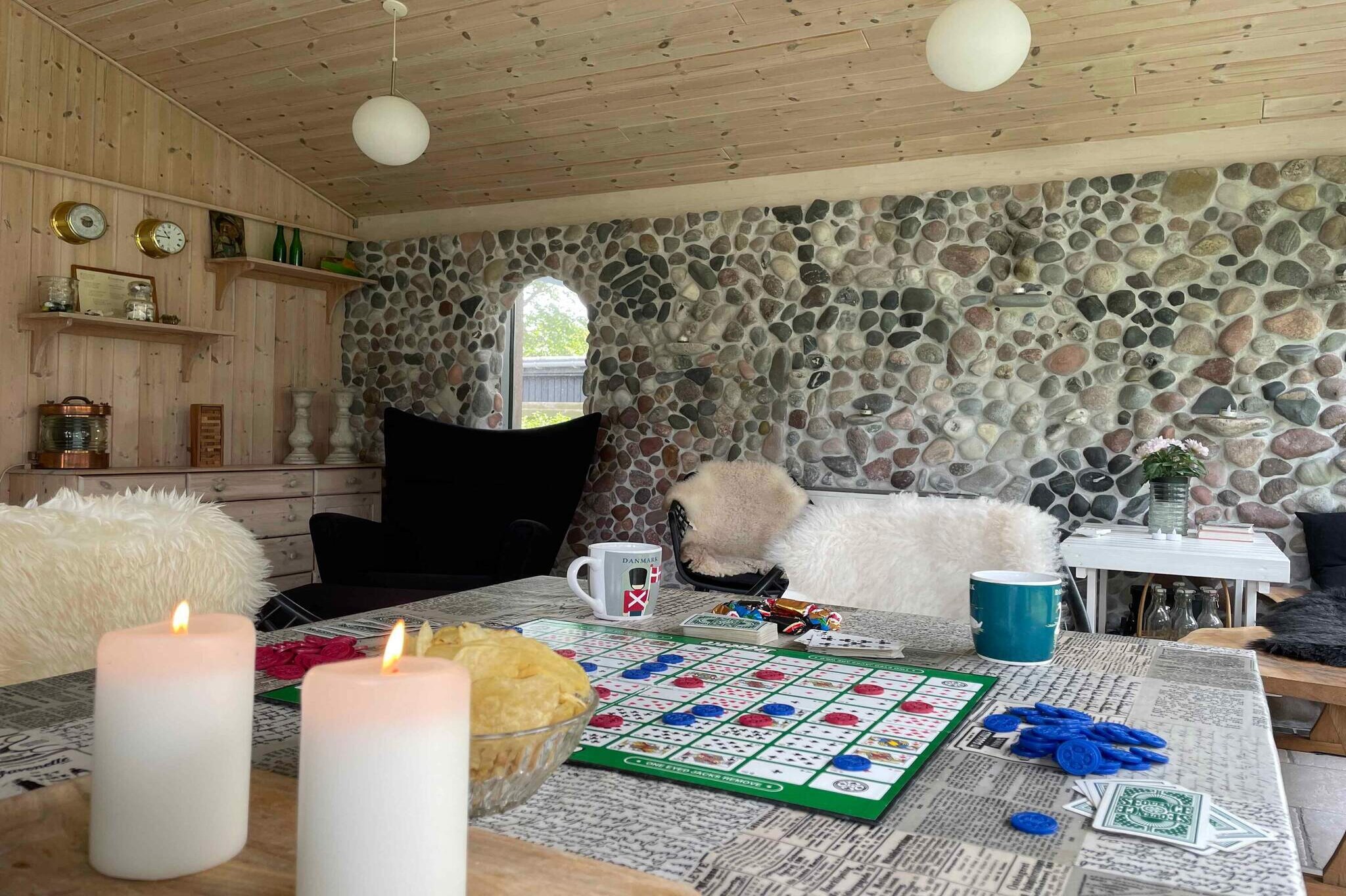 5 Sterne Ferienhaus in Rødby-Innenbereich