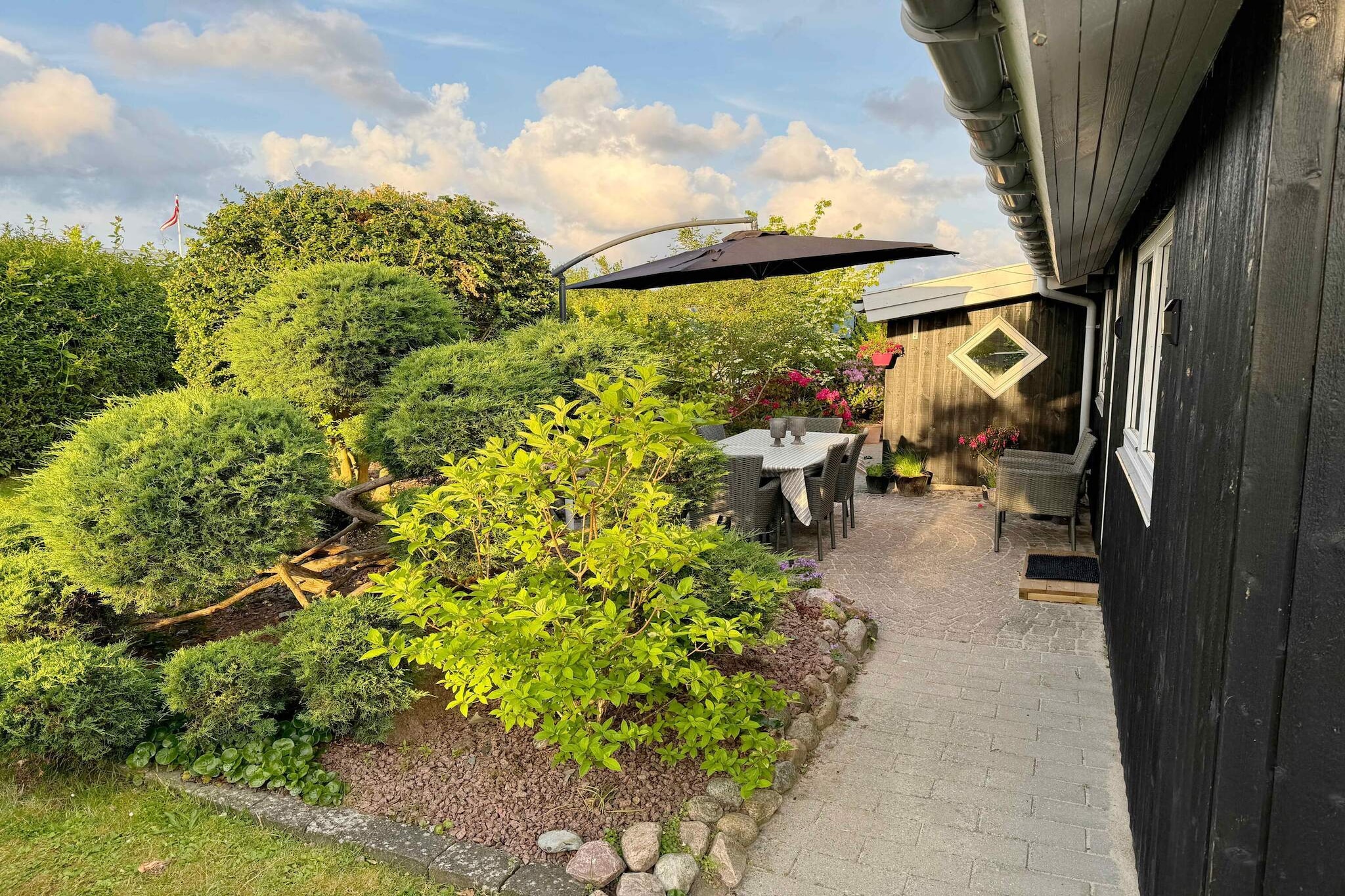 5 Sterne Ferienhaus in Karrebæksminde-Im Freien