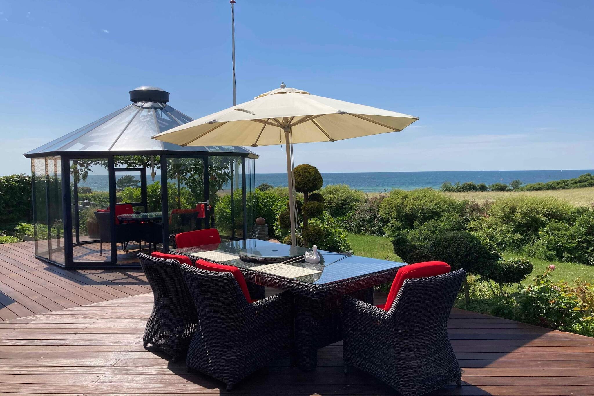 5 Sterne Ferienhaus in Karrebæksminde-Im Freien