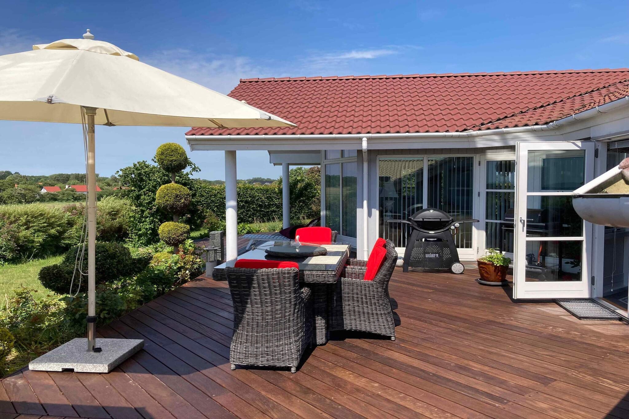 5 Sterne Ferienhaus in Karrebæksminde-Im Freien