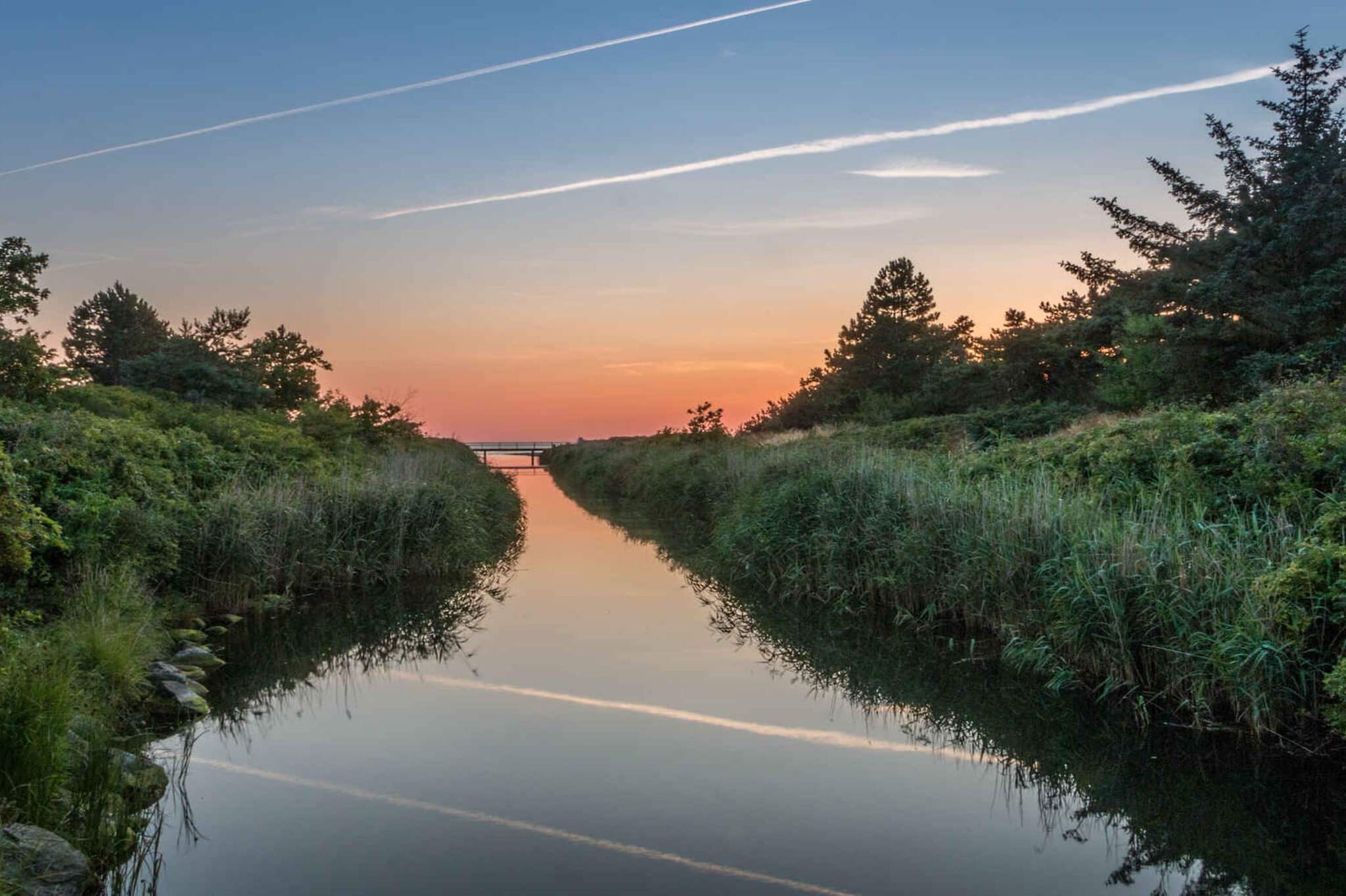 5 Sterne Ferienhaus in Store Fuglede-Wasserblick
