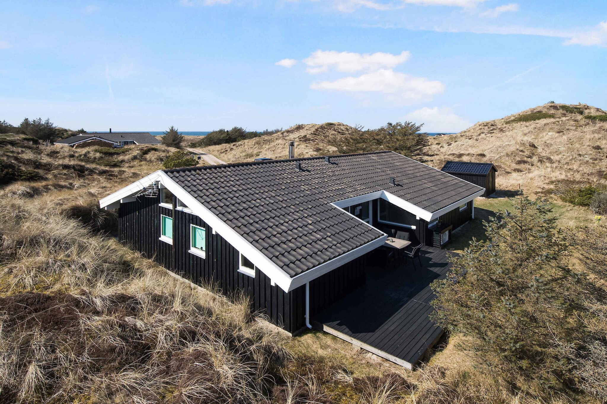 5 sterren vakantie huis in Pandrup-Buitenlucht