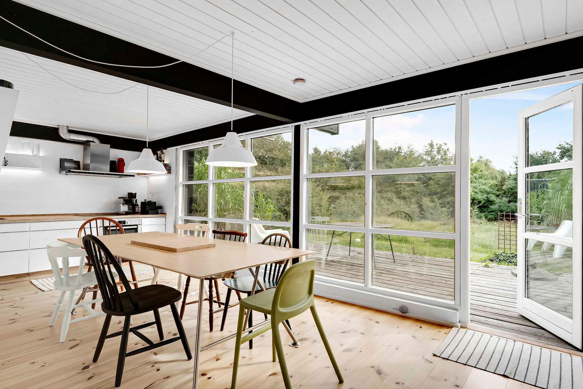 5 Sterne Ferienhaus in Ebeltoft-Innenbereich