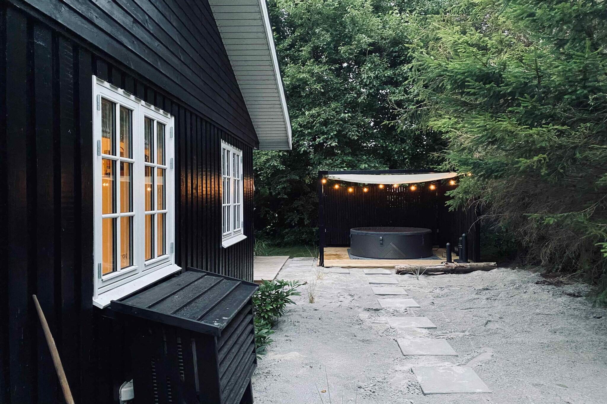 5 Sterne Ferienhaus in Væggerløse-Im Freien