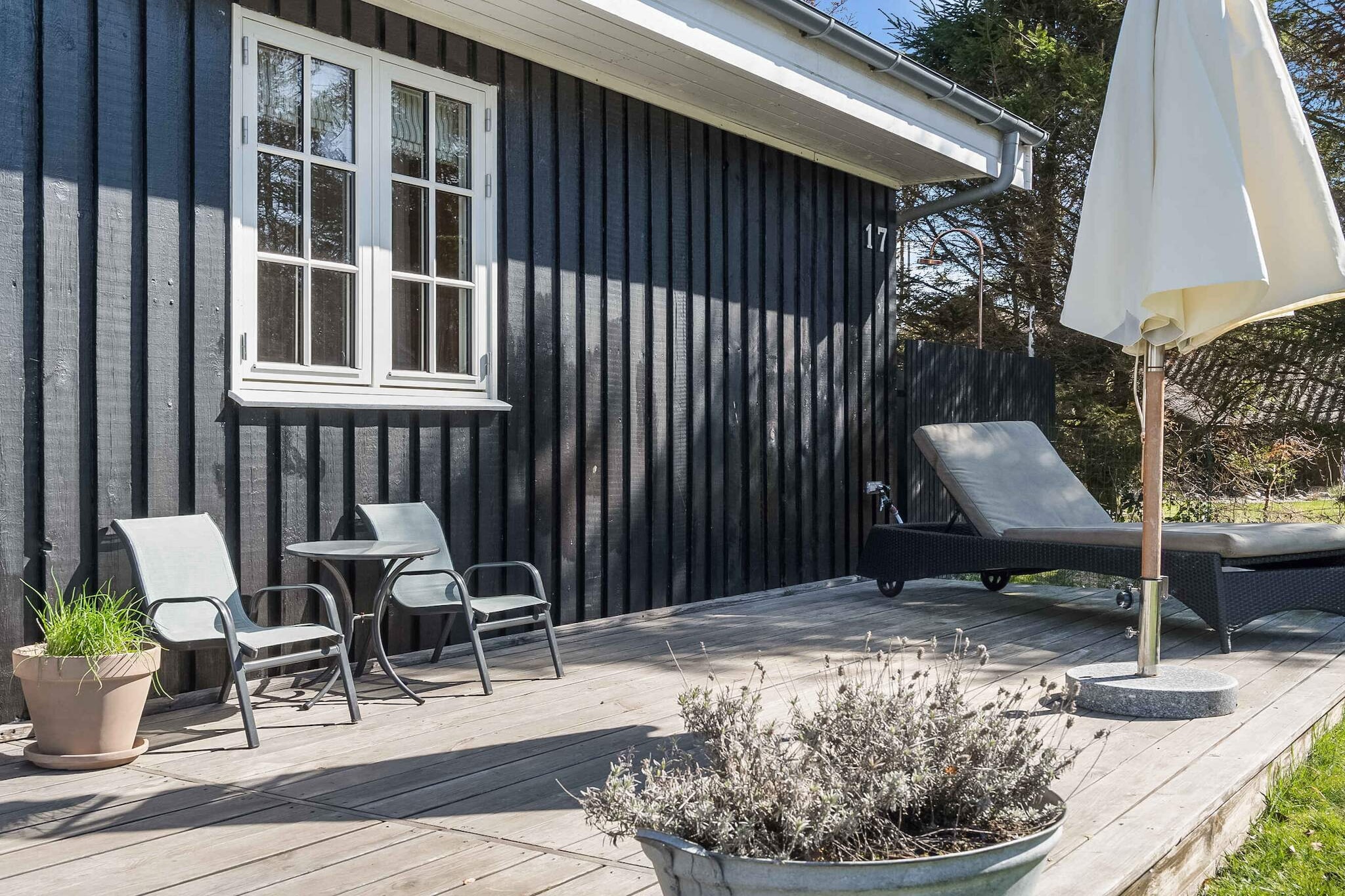 5 Sterne Ferienhaus in Væggerløse-Im Freien