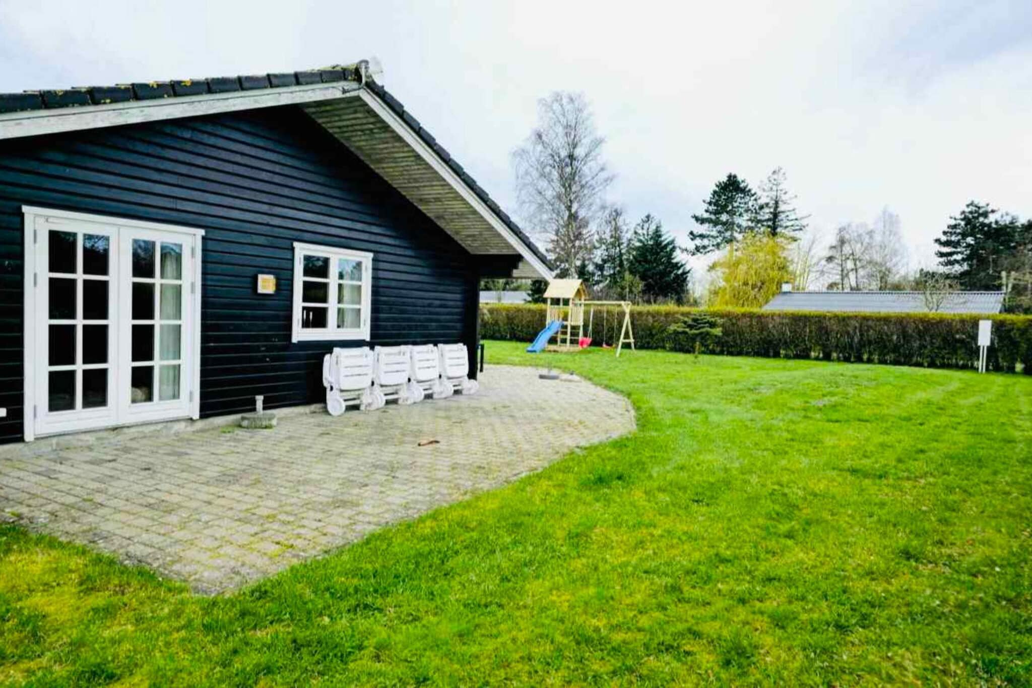 5 Sterne Ferienhaus in Rødby-Im Freien