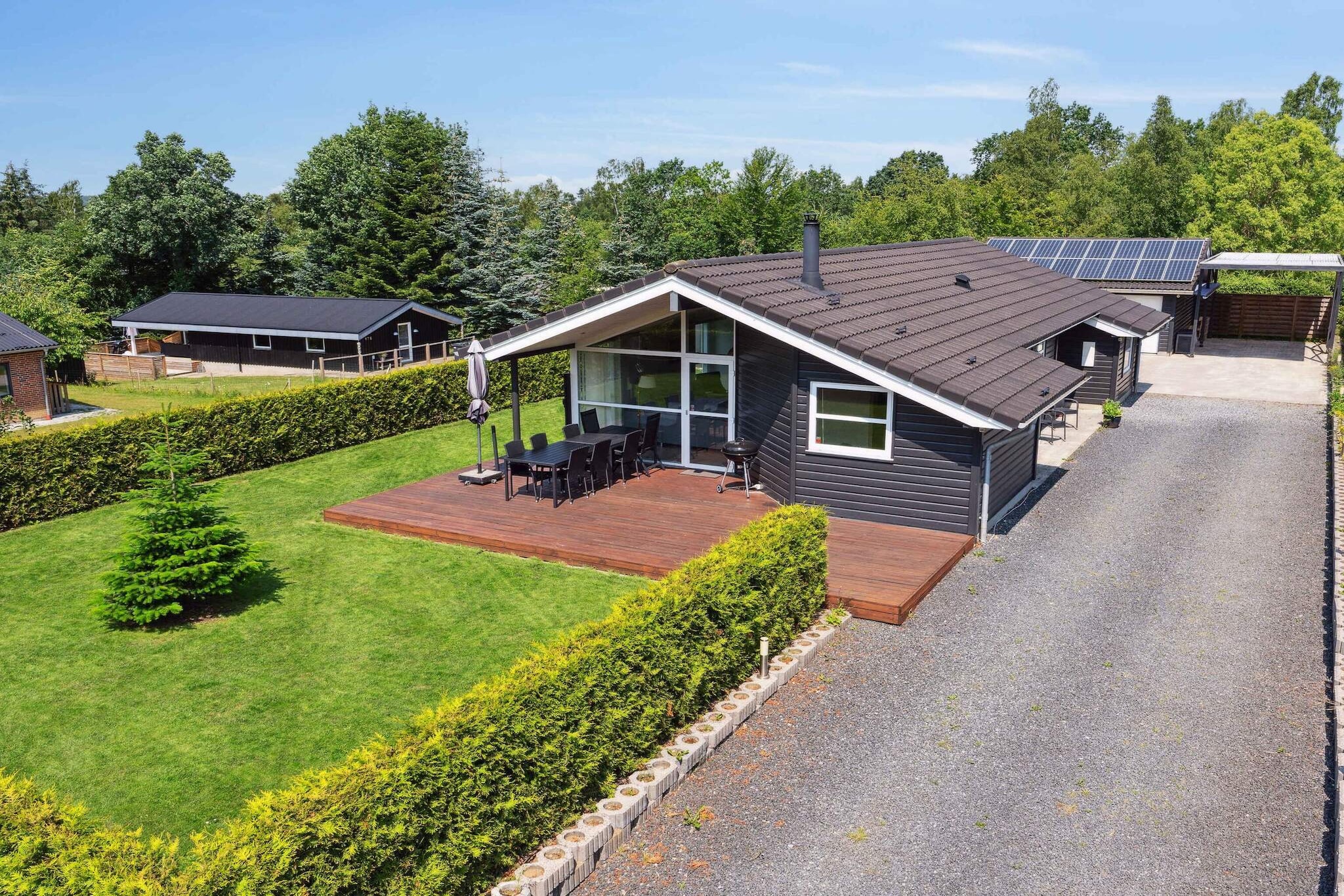 5 sterren vakantie huis in Fårvang-Buitenlucht
