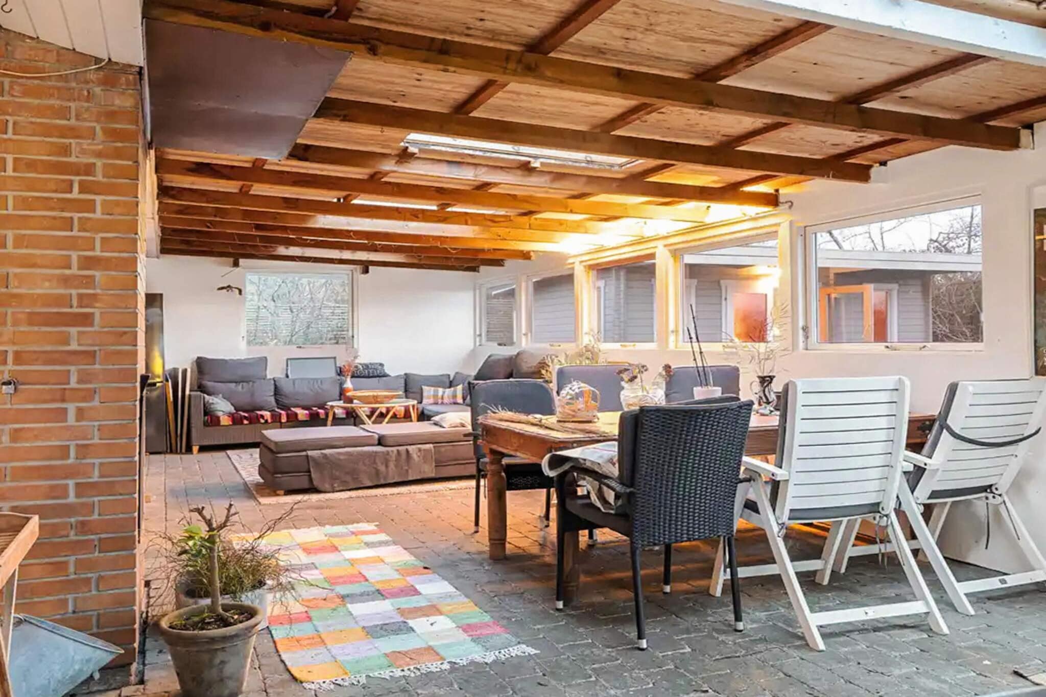 5 Sterne Ferienhaus in Dronningmølle-Innenbereich