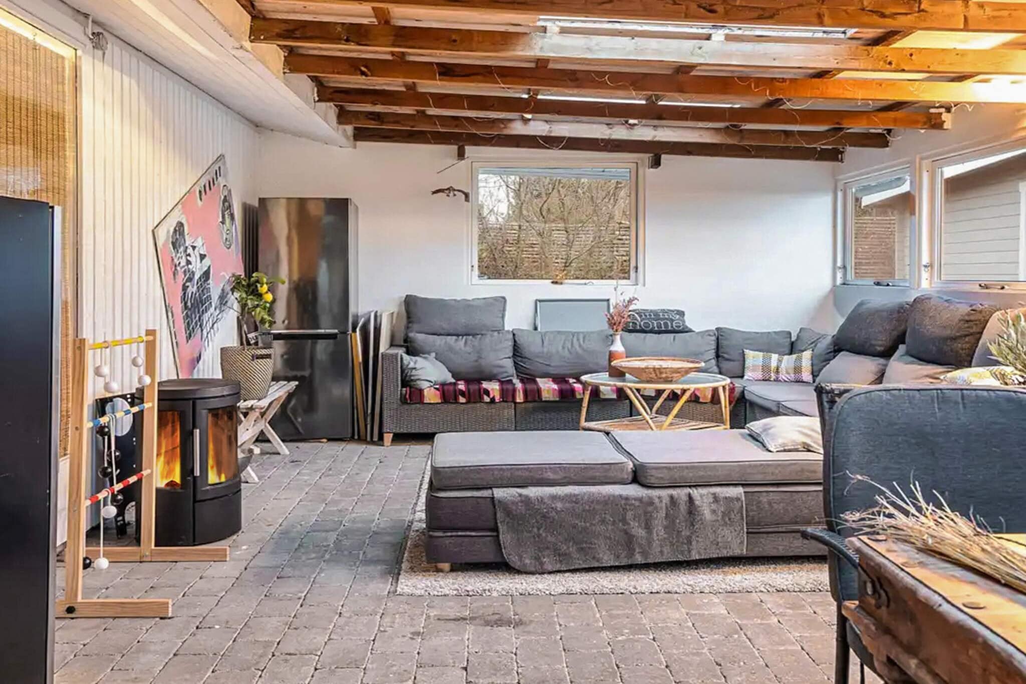 5 Sterne Ferienhaus in Dronningmølle-Innenbereich