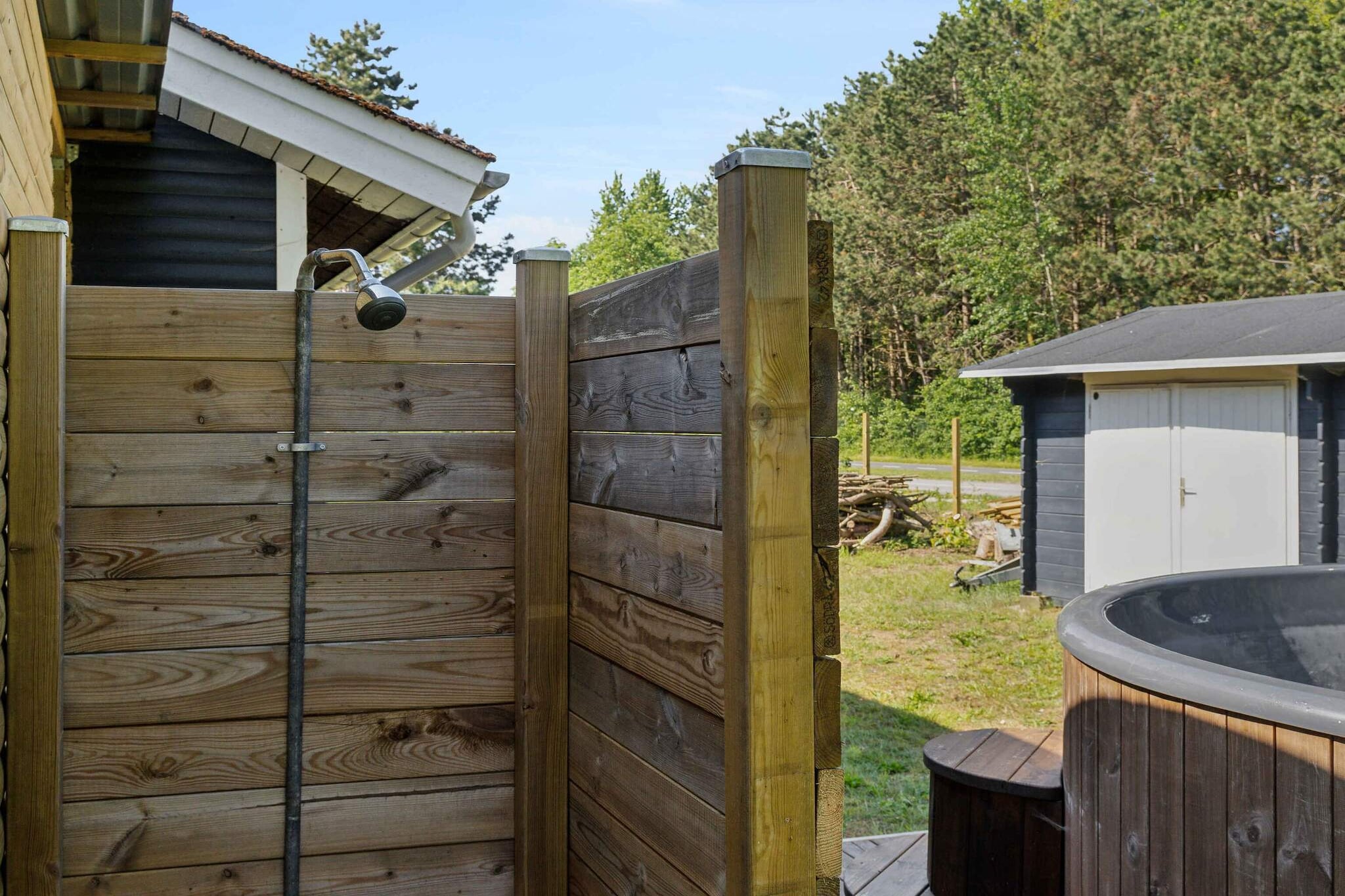 5 Sterne Ferienhaus in Væggerløse-Im Freien