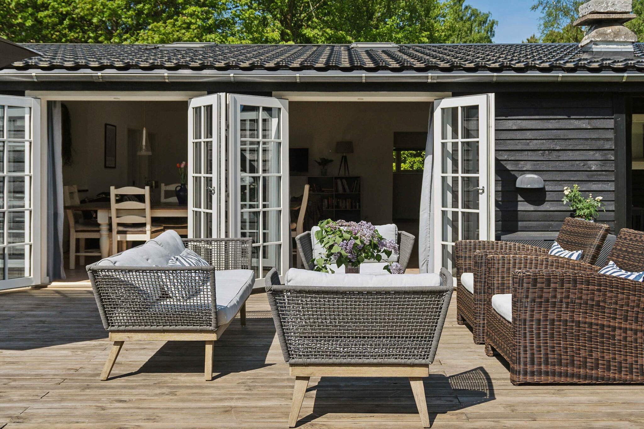 5 Sterne Ferienhaus in Dronningmølle-Innenbereich