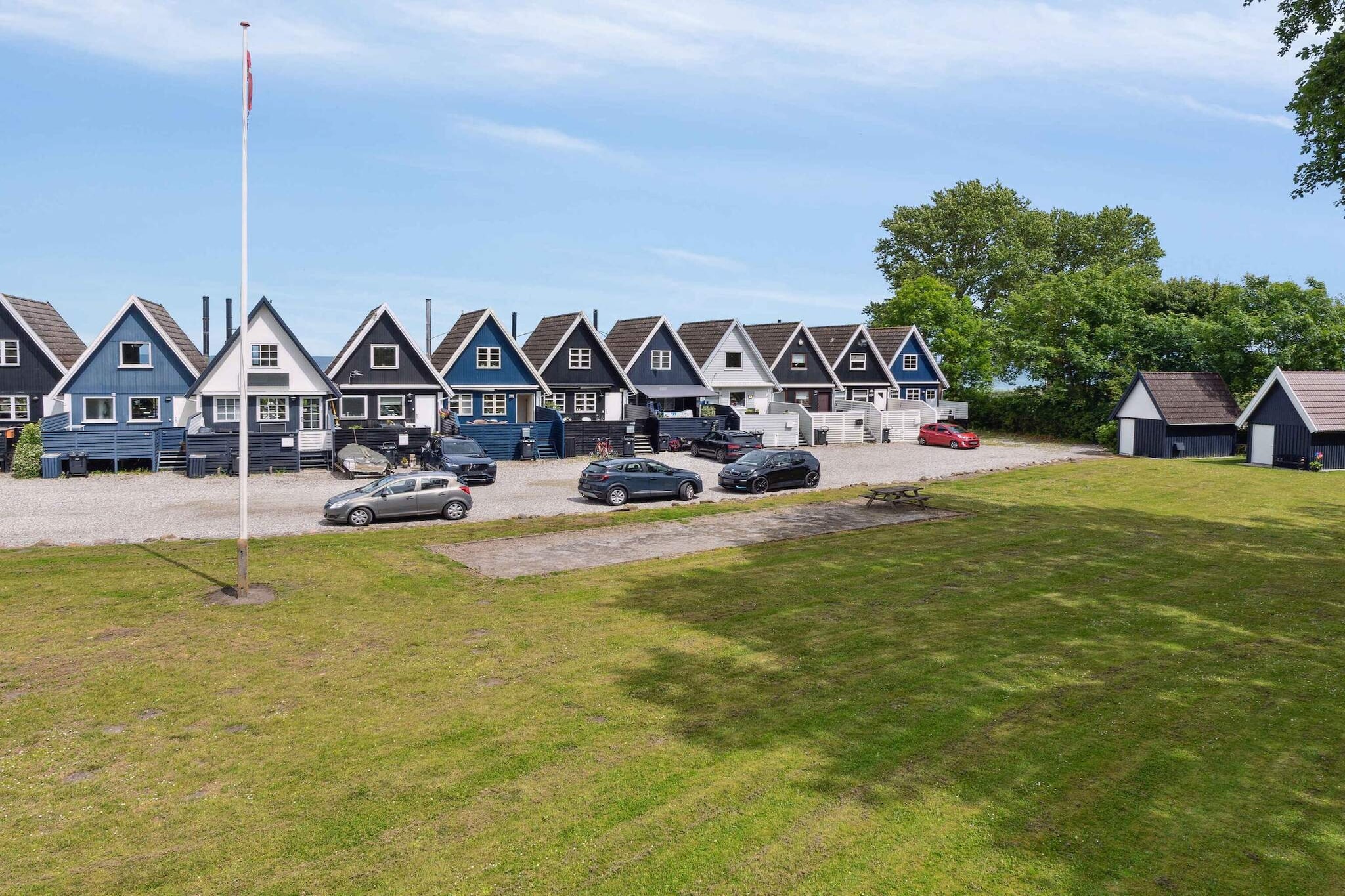 5 Sterne Ferienhaus in Otterup-Im Freien