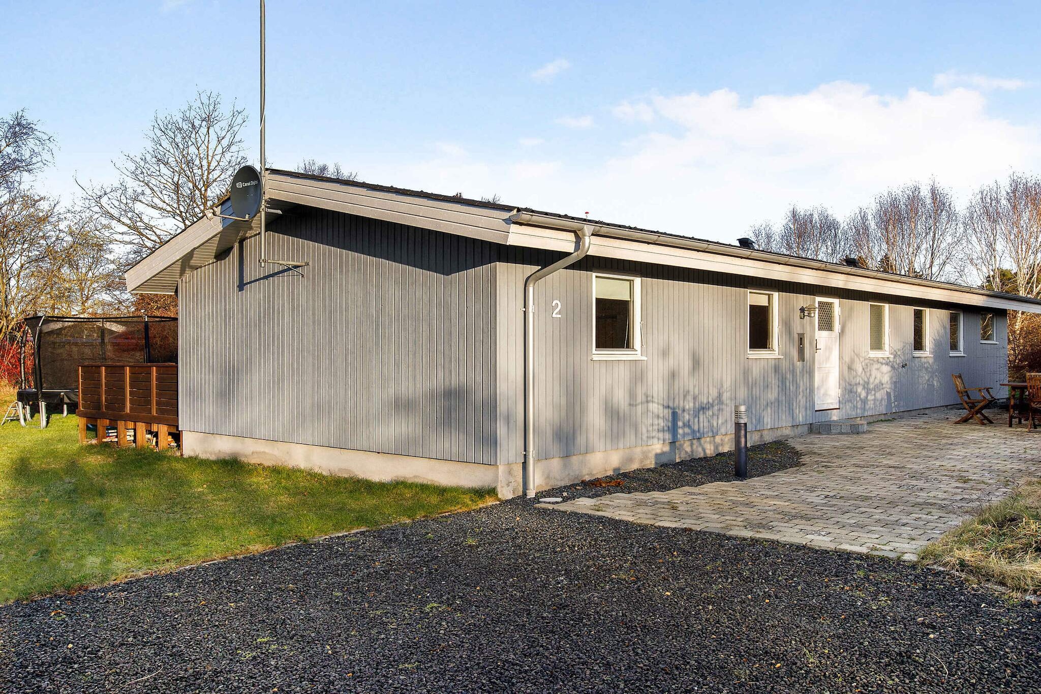 5 Sterne Ferienhaus in Glesborg-Im Freien