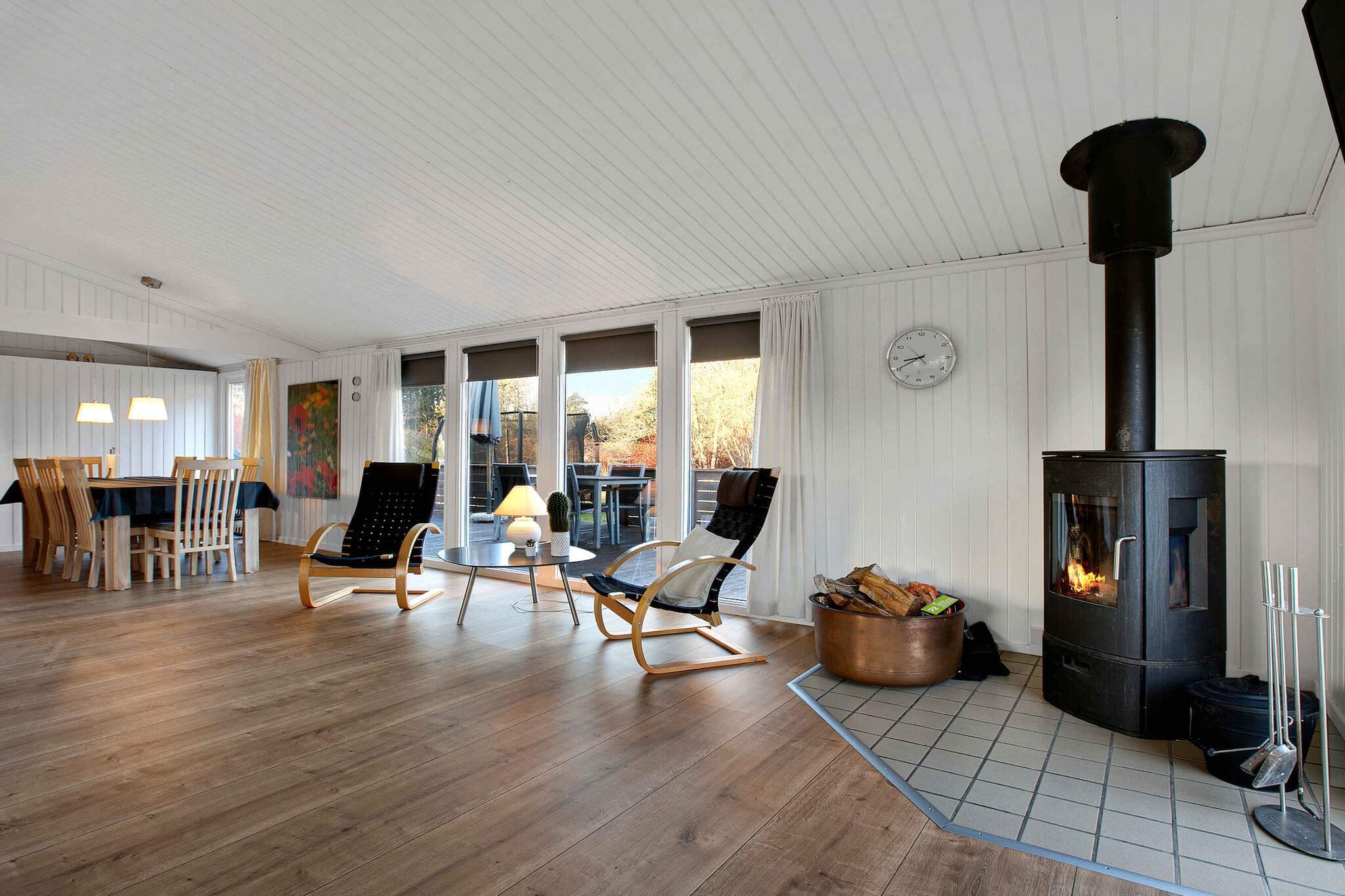 5 Sterne Ferienhaus in Glesborg-Innenbereich