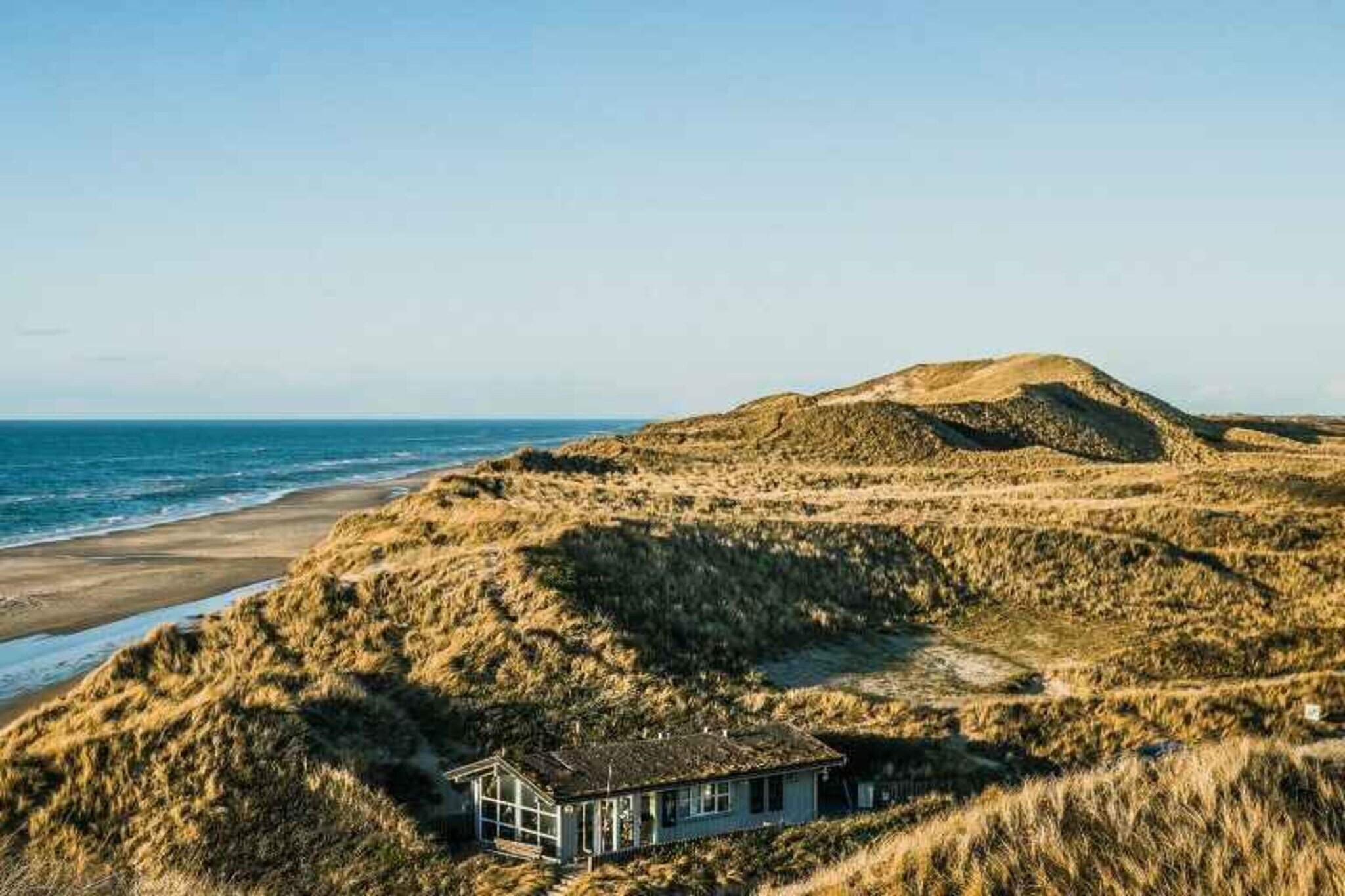 5 Sterne Ferienhaus in Ålbæk-Im Freien