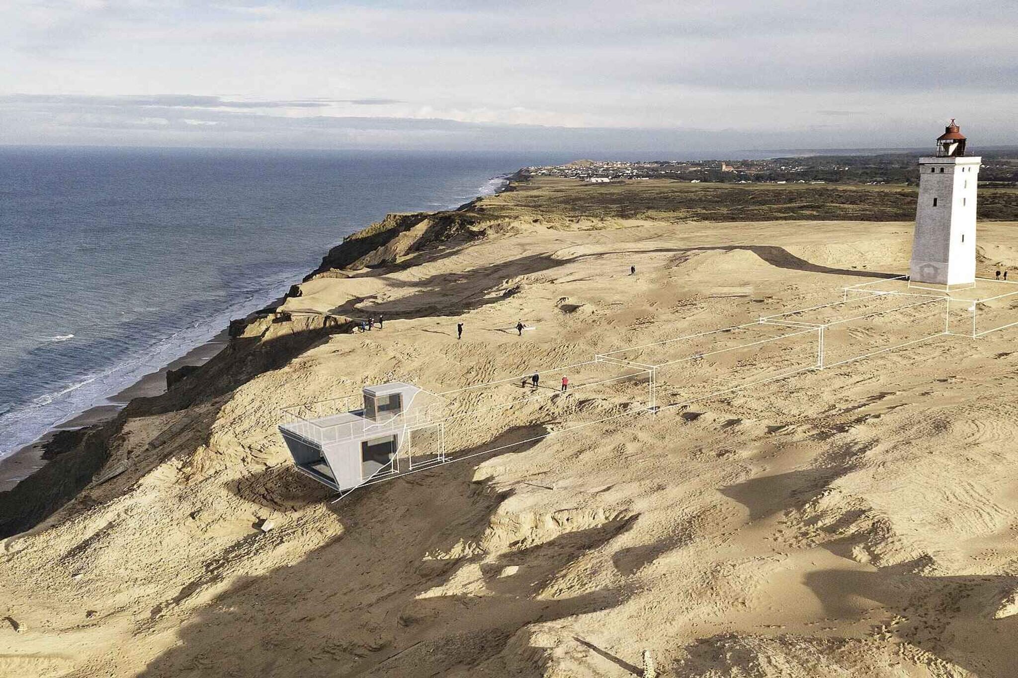 5 Sterne Ferienhaus in Ålbæk-Wasserblick