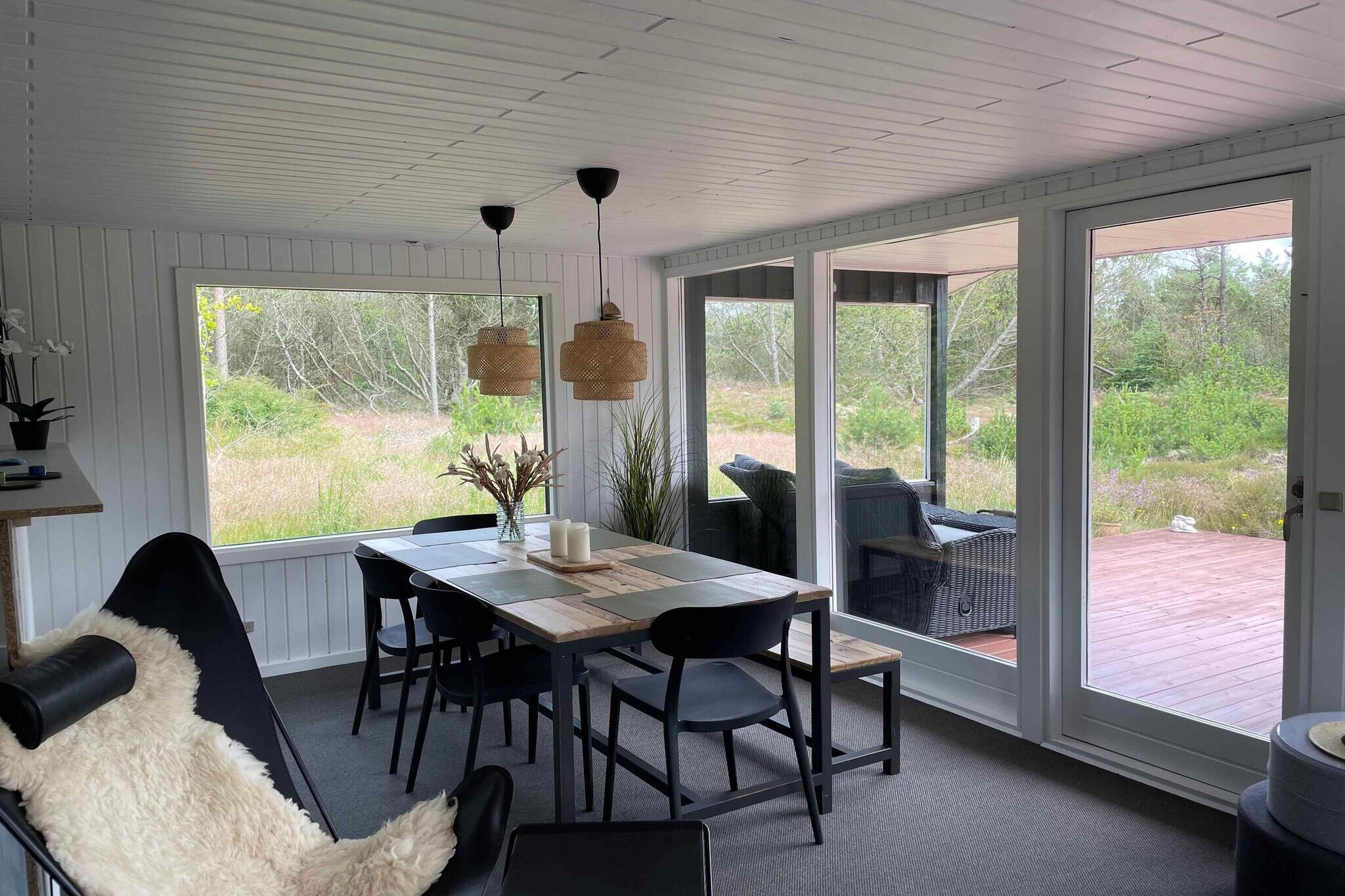 5 Sterne Ferienhaus in Ålbæk-Innenbereich