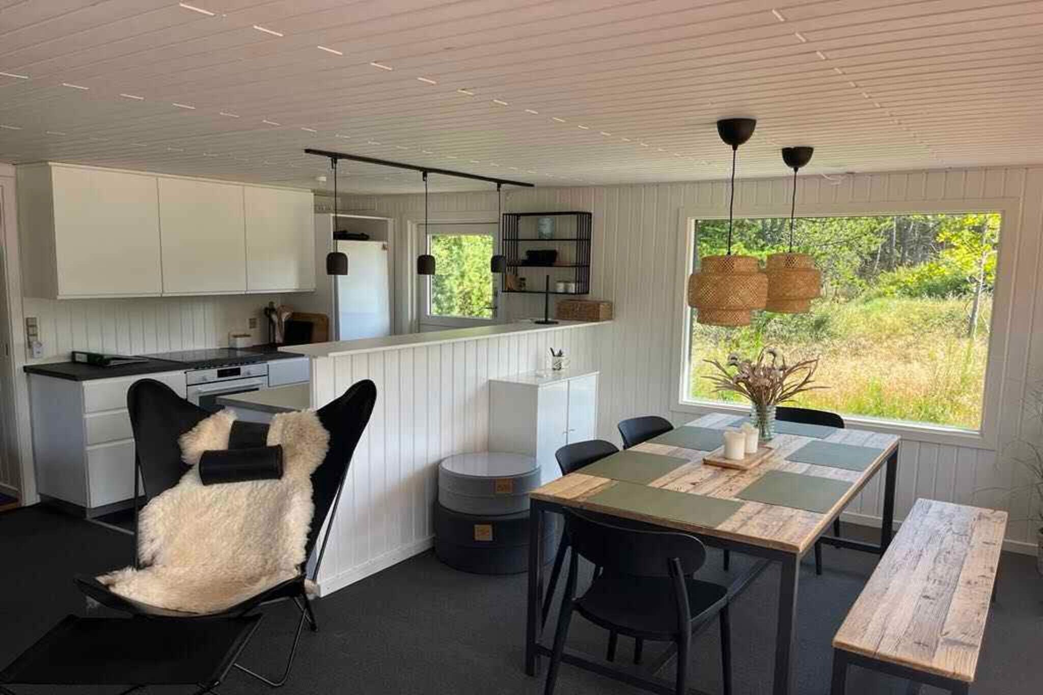 5 Sterne Ferienhaus in Ålbæk-Innenbereich