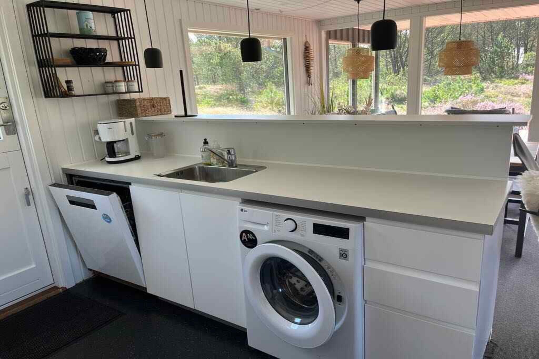 5 Sterne Ferienhaus in Ålbæk-Innenbereich