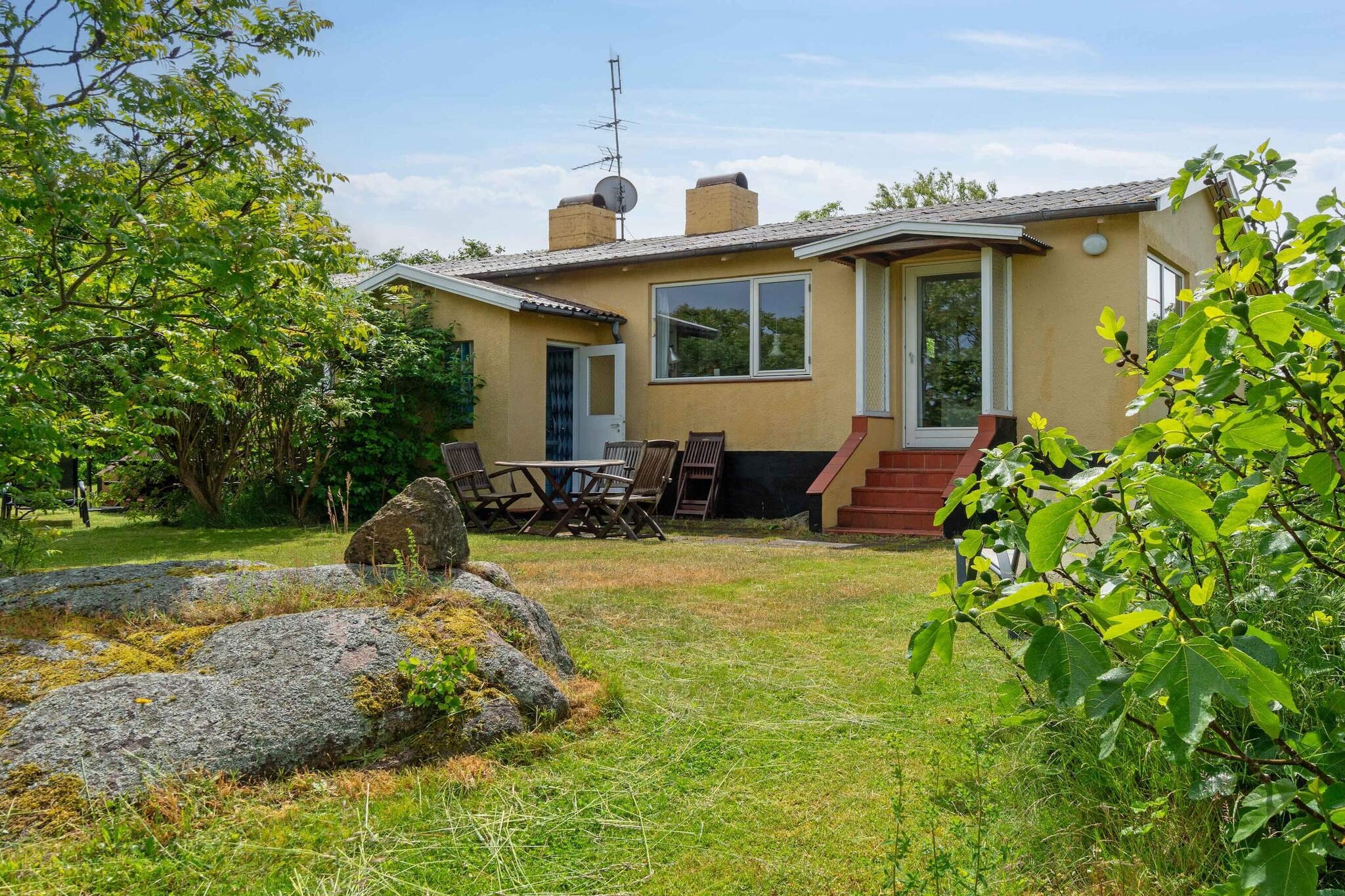 5 Sterne Ferienhaus in Allinge-Im Freien