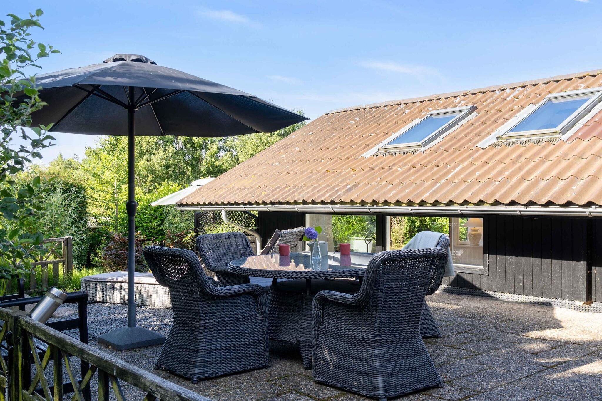5 Sterne Ferienhaus in Nykøbing Sj-Im Freien