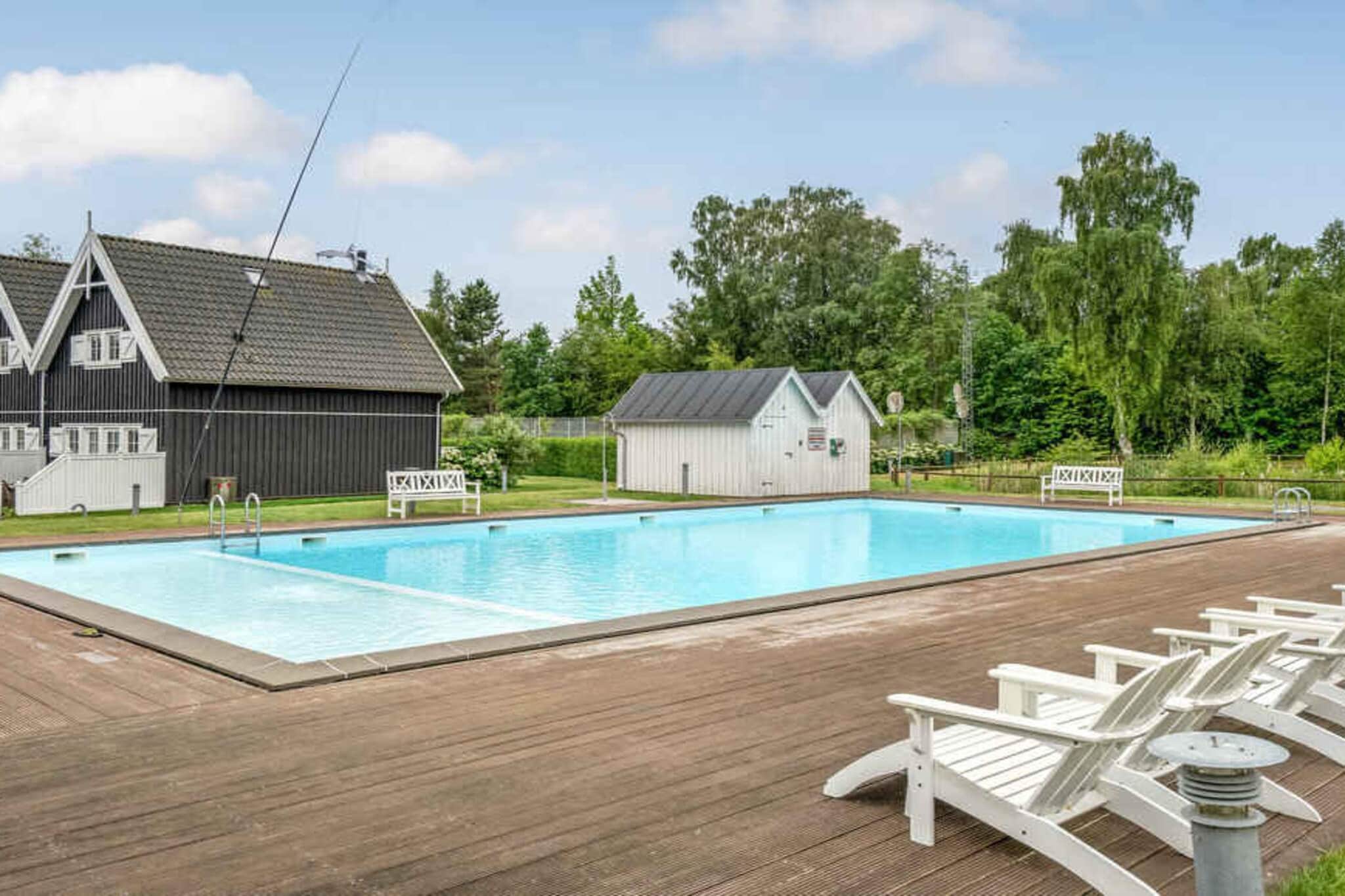 5 sterren vakantie huis in Nykøbing Sj-Zwembad