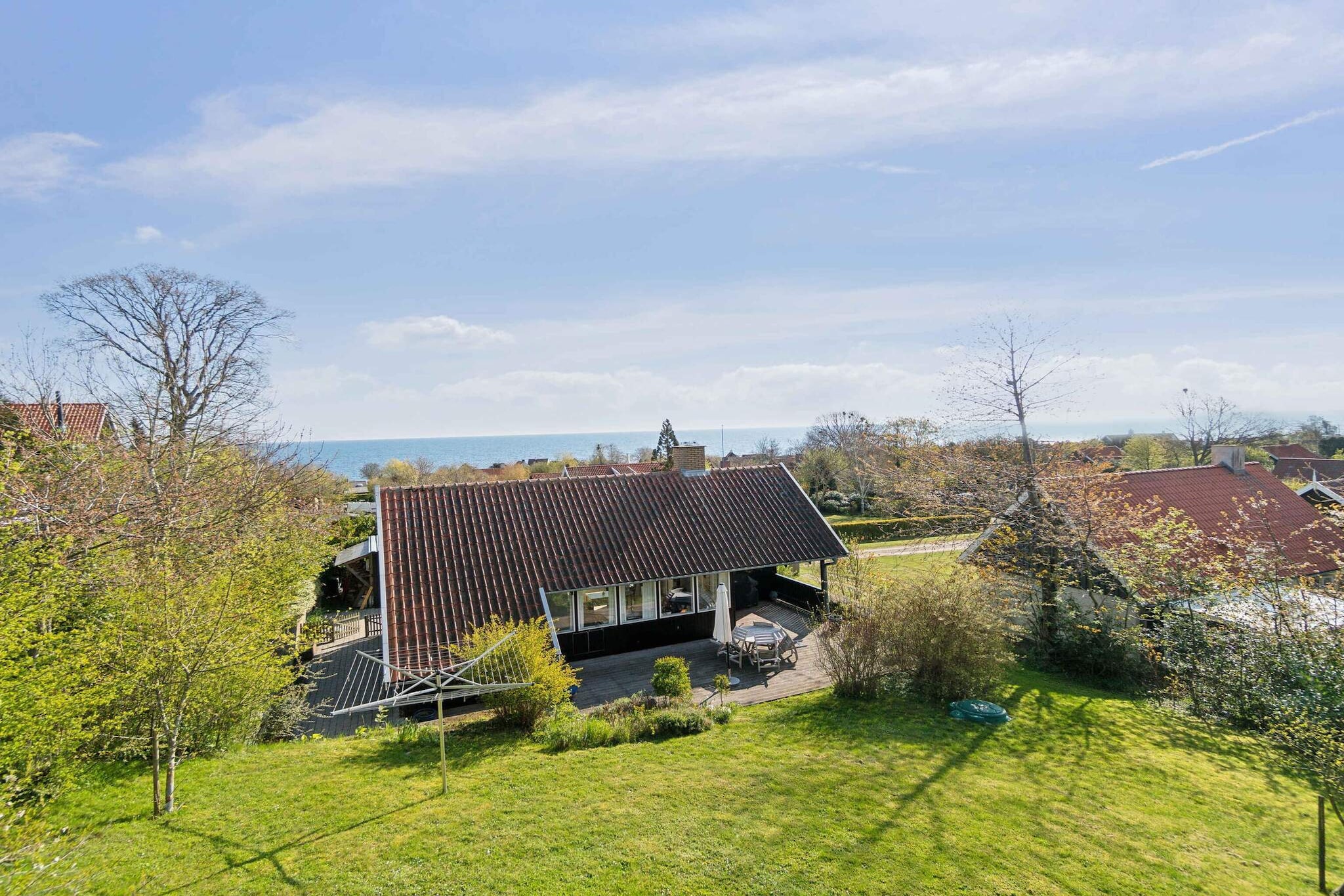 5 Sterne Ferienhaus in Gudhjem-Im Freien