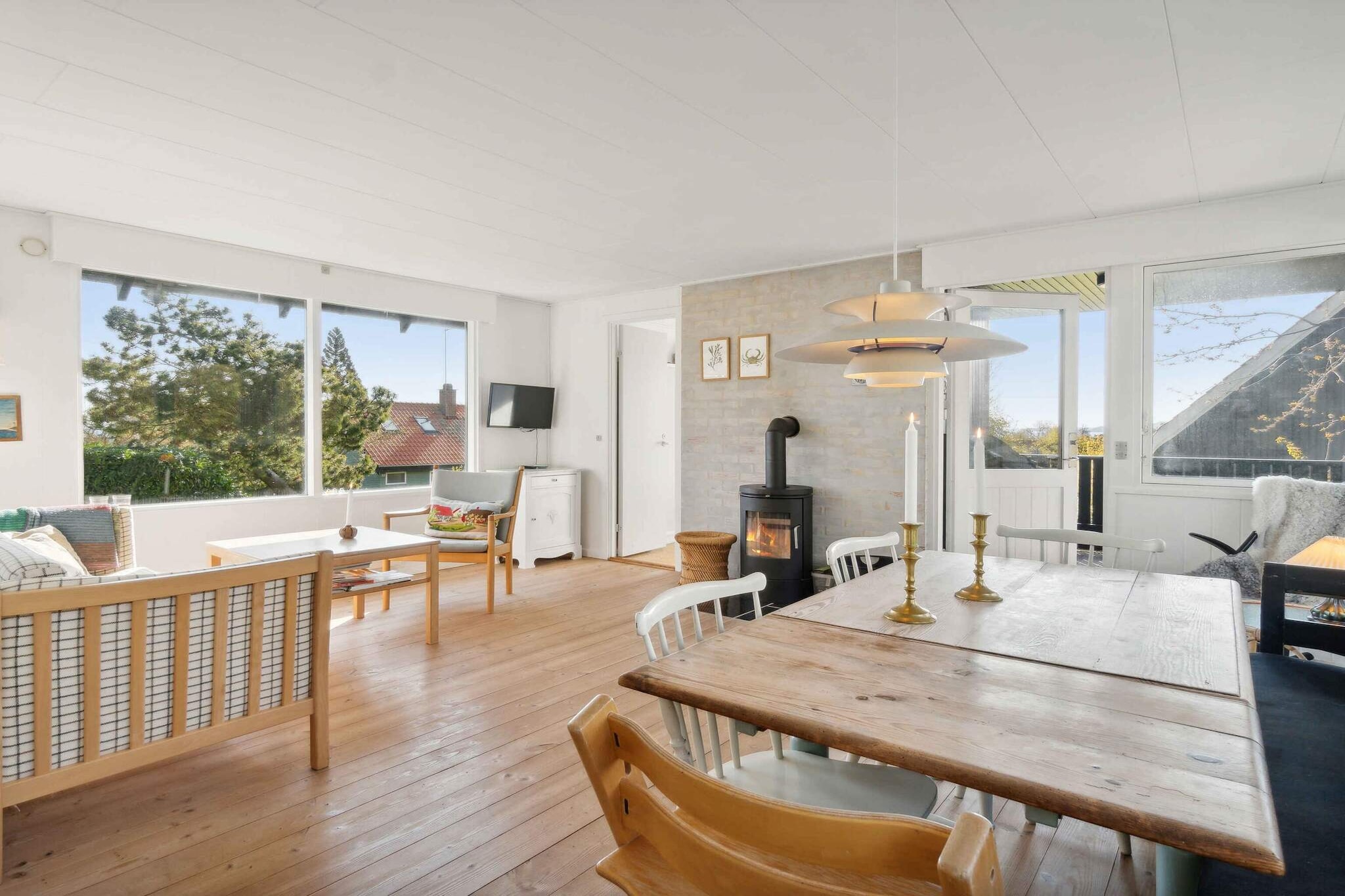 5 Sterne Ferienhaus in Gudhjem-Innenbereich