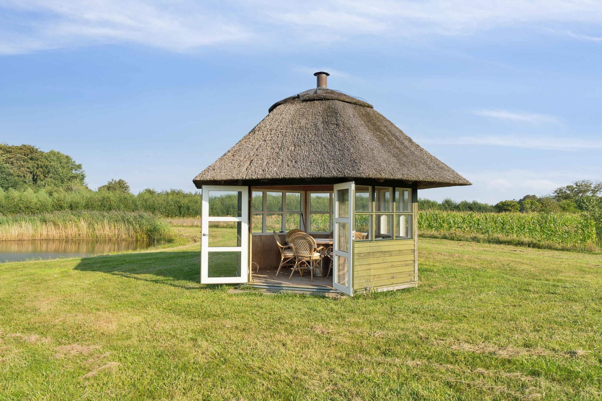 5 sterren vakantie huis in Ullerslev-Buitenlucht