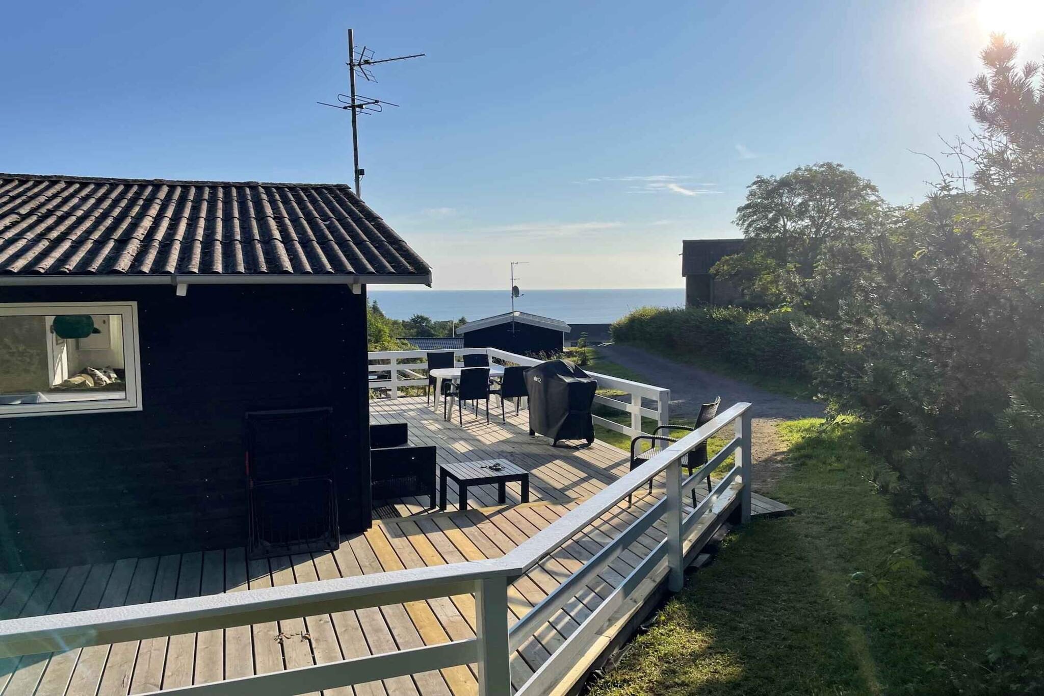 5 sterren vakantie huis in Allinge-Buitenlucht