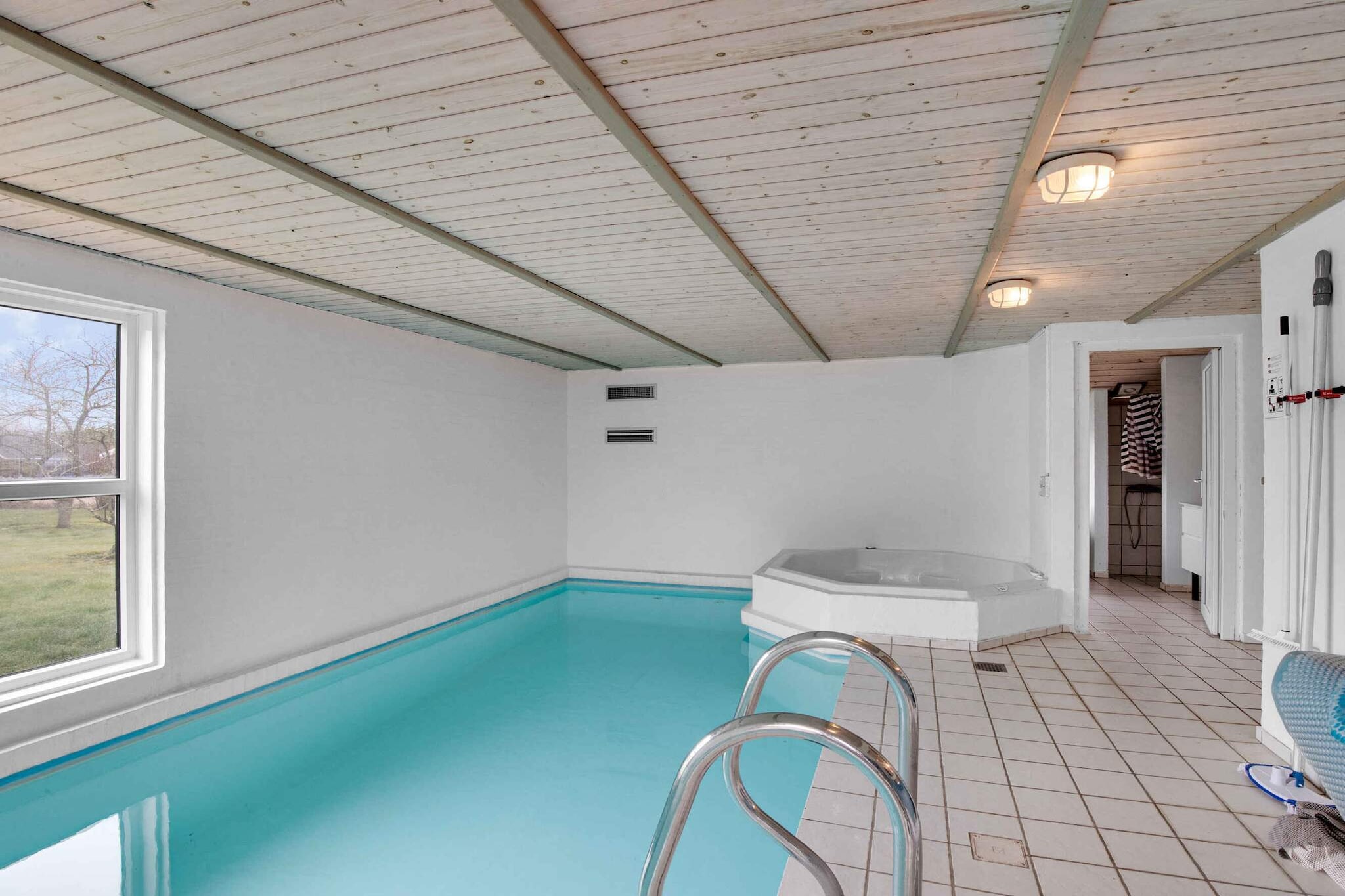 5 sterren vakantie huis in Nordborg-Zwembad