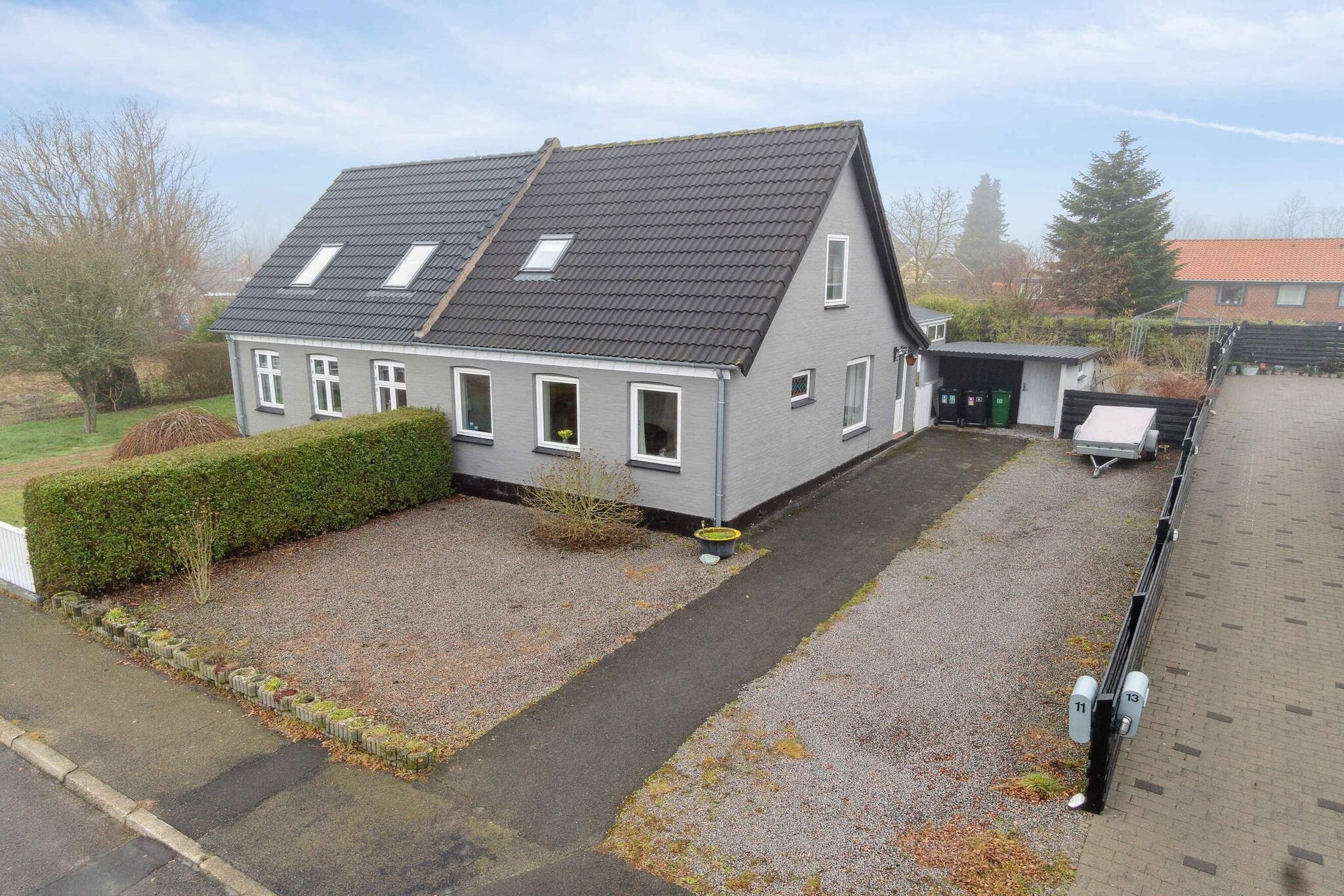 5 Sterne Ferienhaus in Aakirkeby-Im Freien