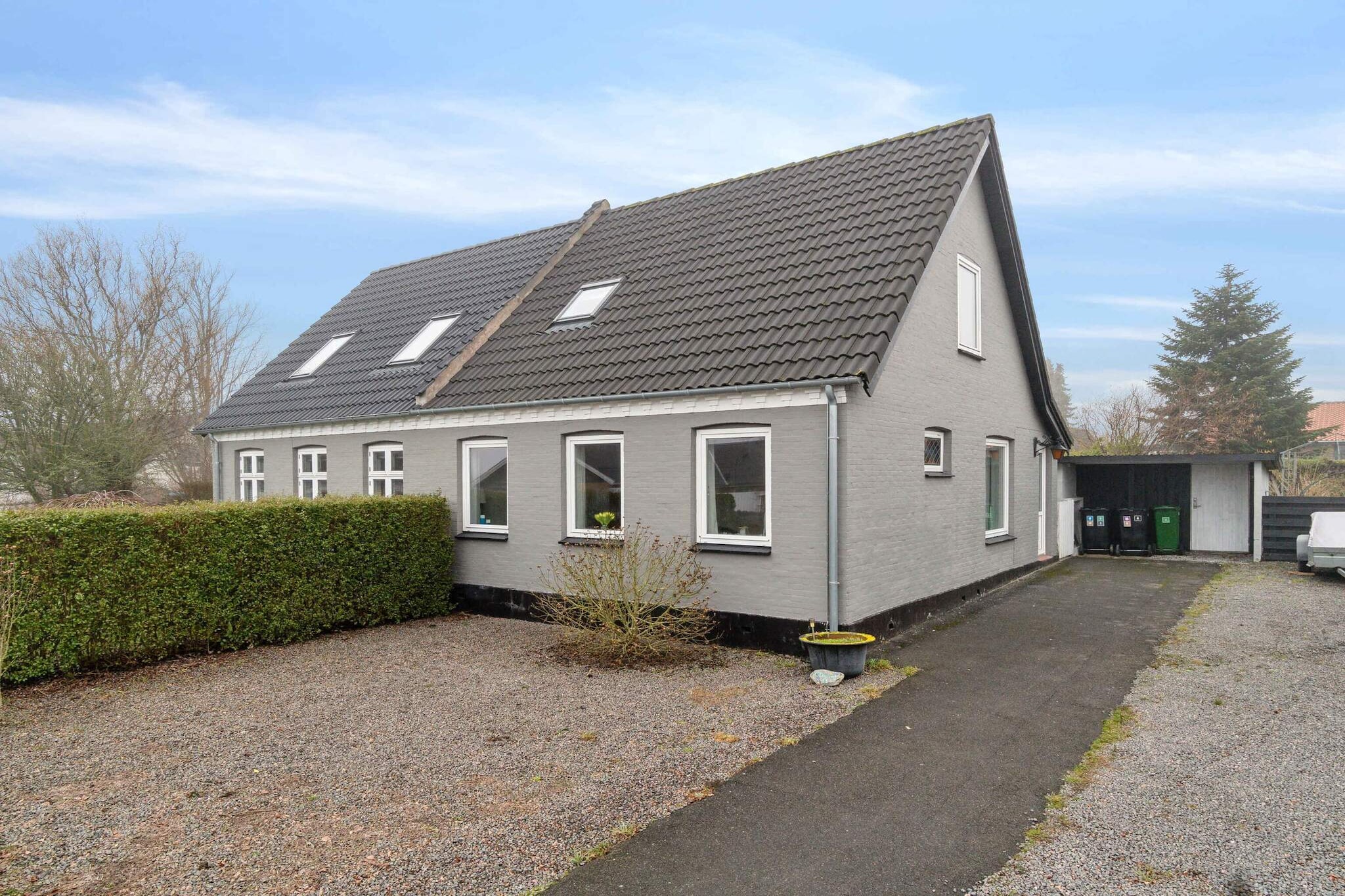 5 Sterne Ferienhaus in Aakirkeby-Im Freien