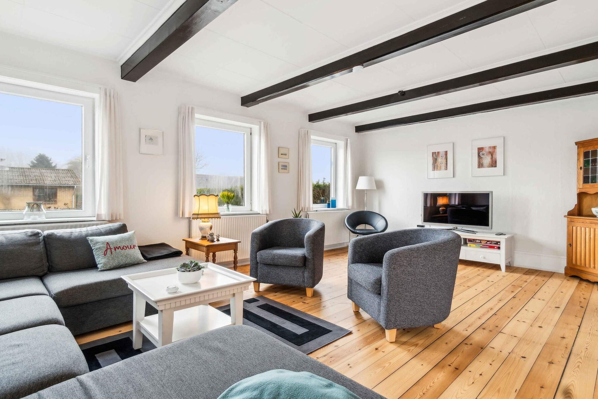 5 Sterne Ferienhaus in Aakirkeby-Innenbereich