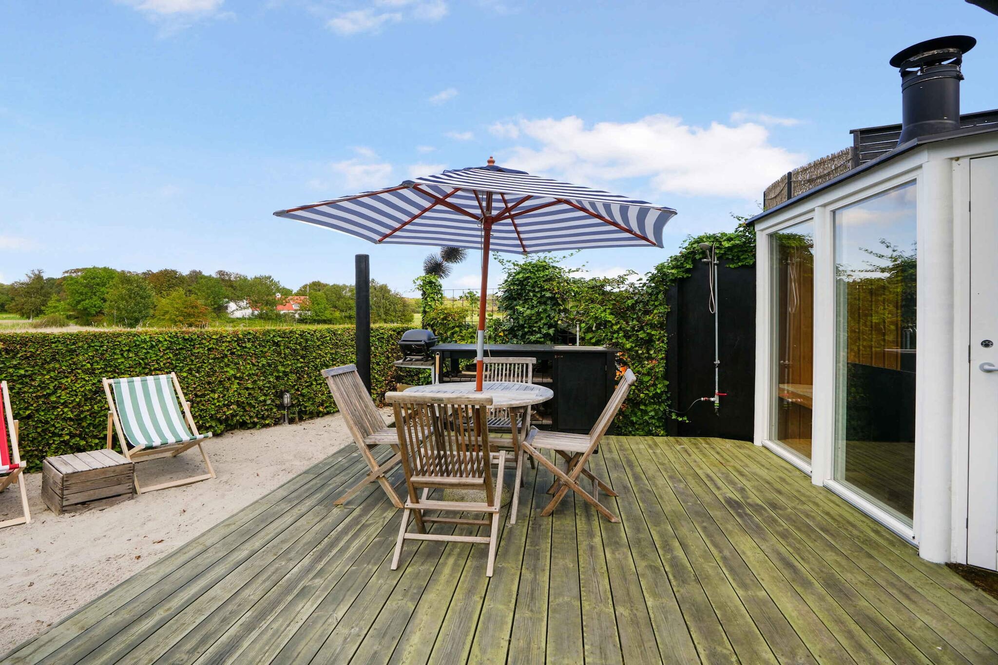 5 Sterne Ferienhaus in Gilleleje-Im Freien