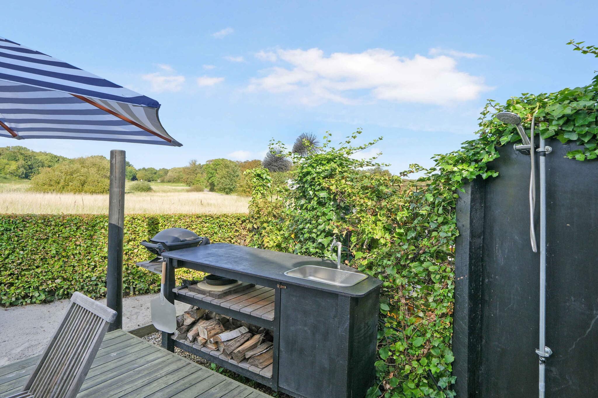 5 Sterne Ferienhaus in Gilleleje-Im Freien