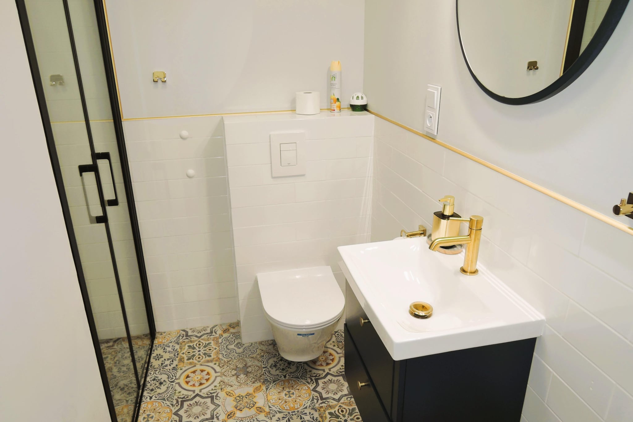 Dom wakacyjny Bursztynowa 2a na 4 osoby-Bathroom