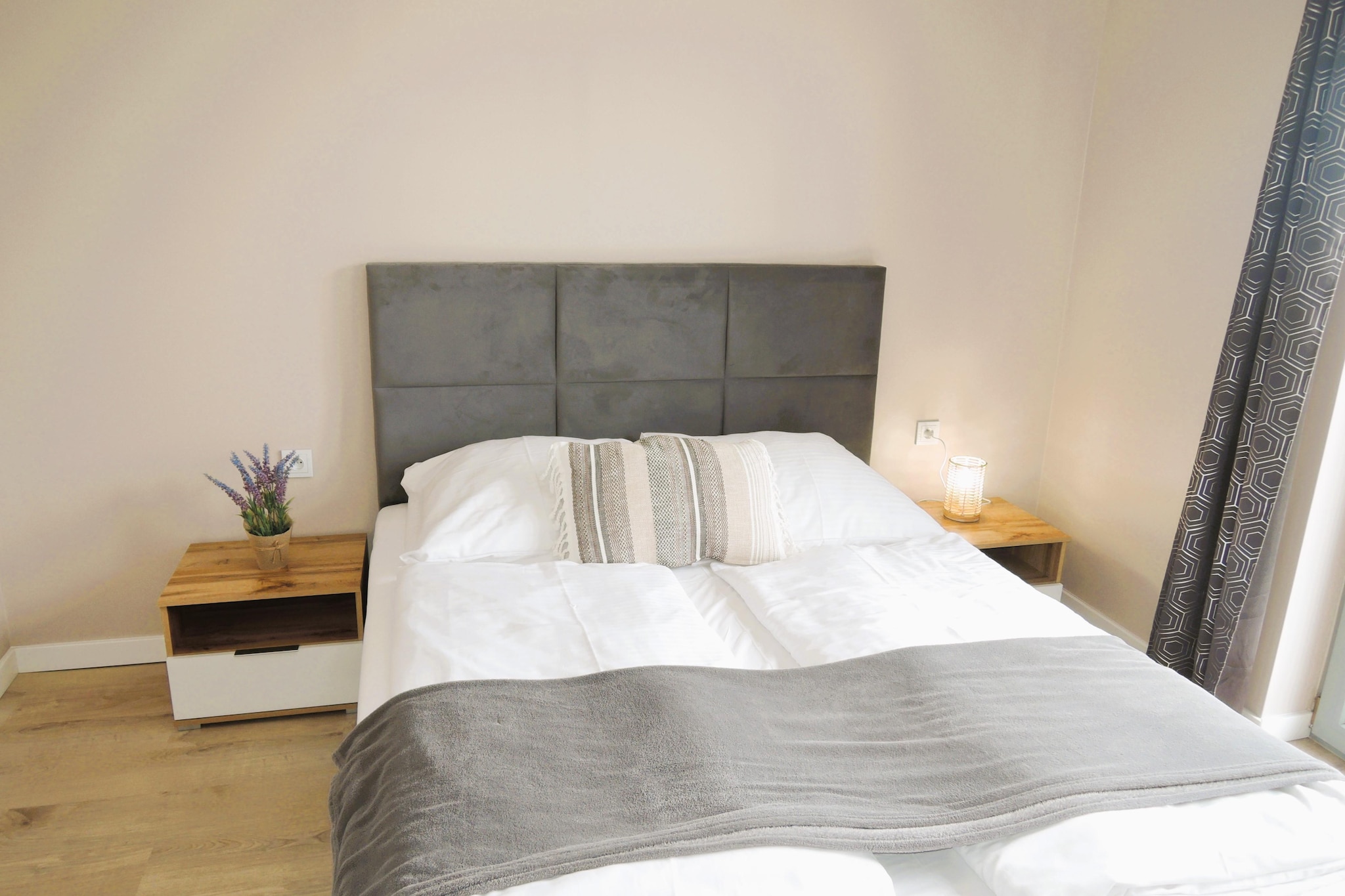 Dom wakacyjny Bursztynowa 2a na 4 osoby-Bedroom