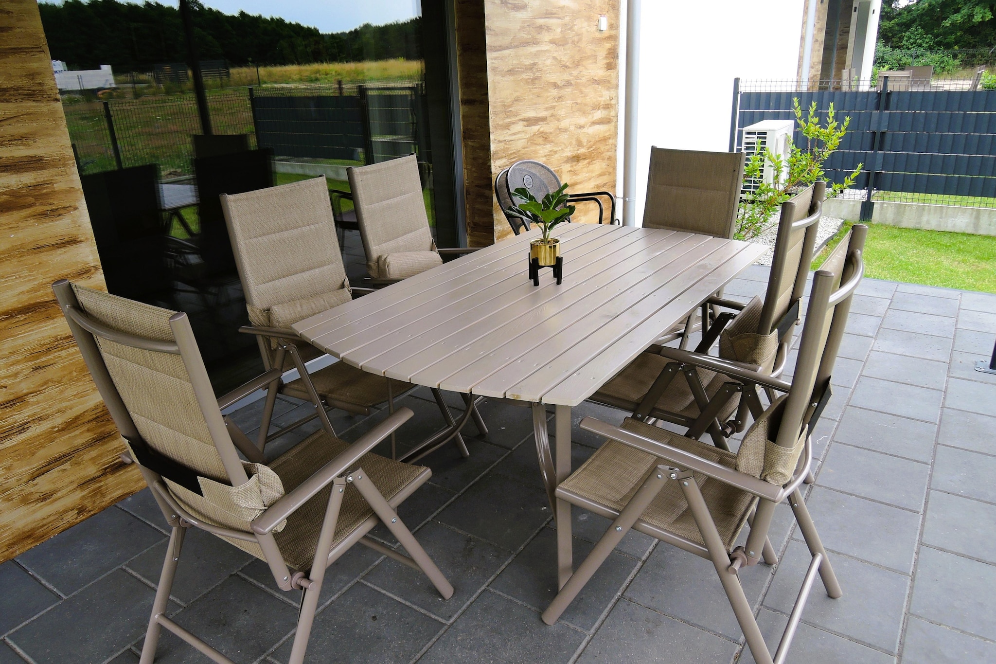 Dom wakacyjny Bursztynowa 2b na 4 osoby-Terrace balcony
