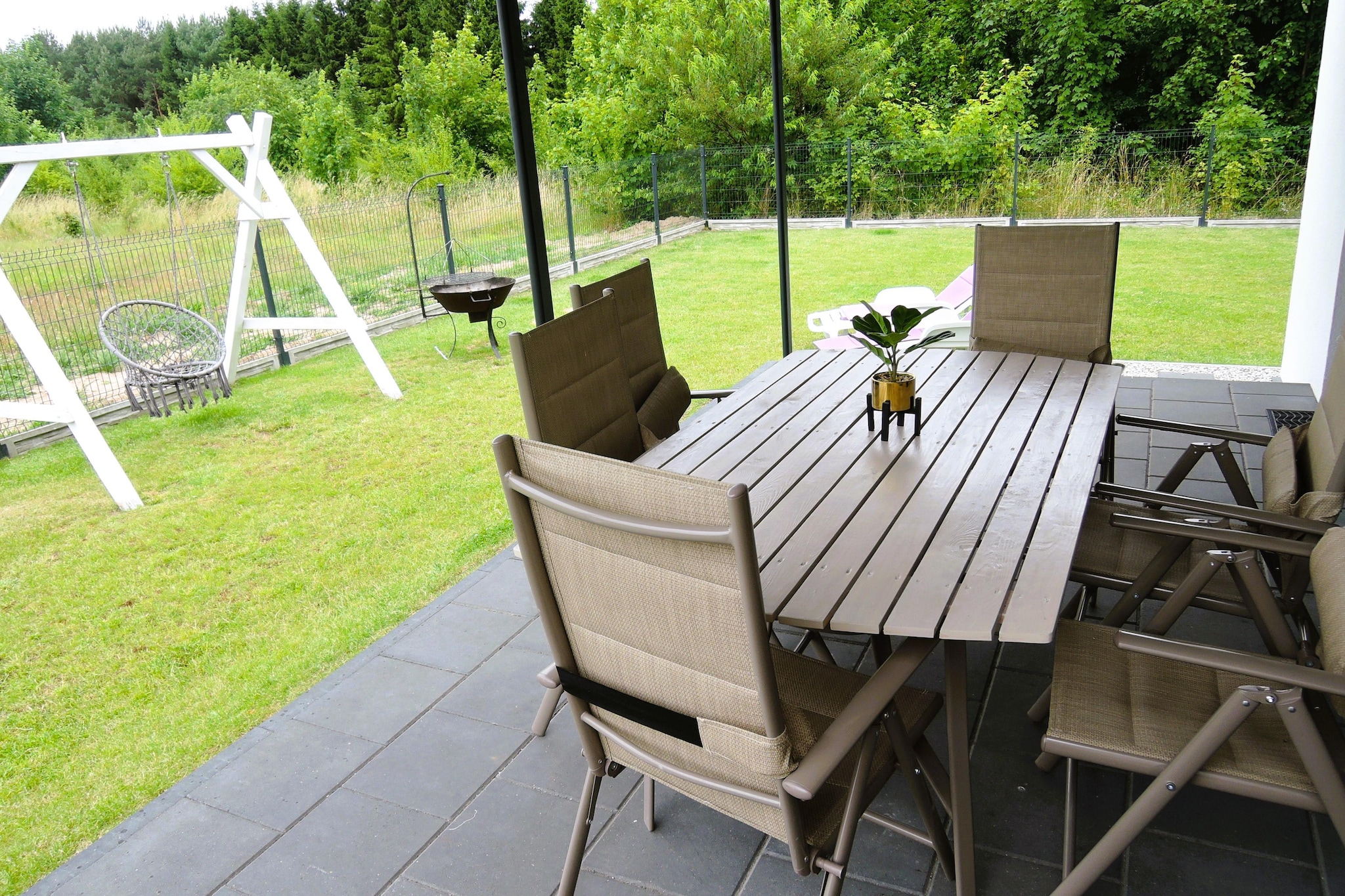 Dom wakacyjny Bursztynowa 2b na 4 osoby-Terrace balcony