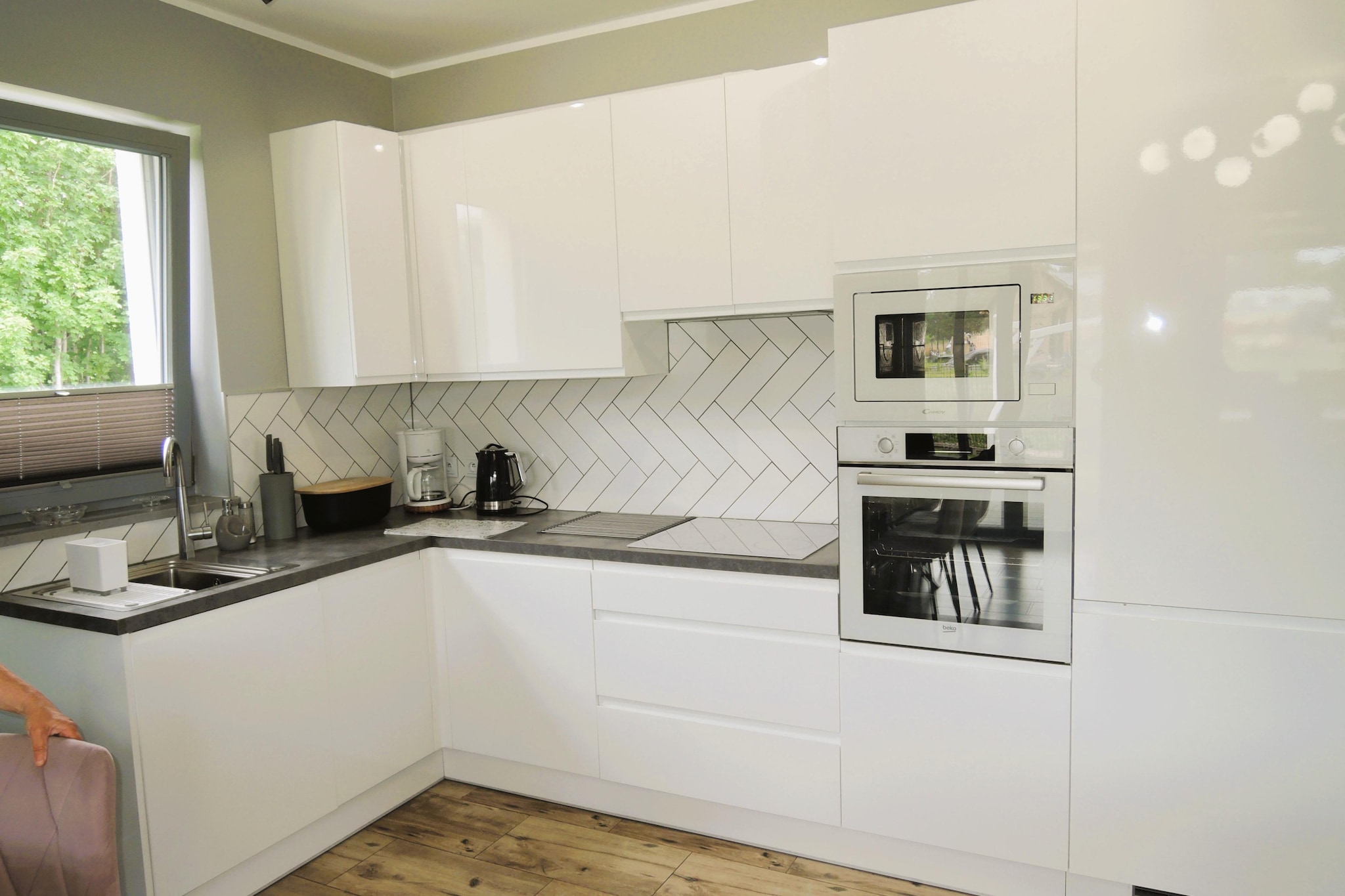 Dom wakacyjny Bursztynowa 2b na 4 osoby-Kitchen
